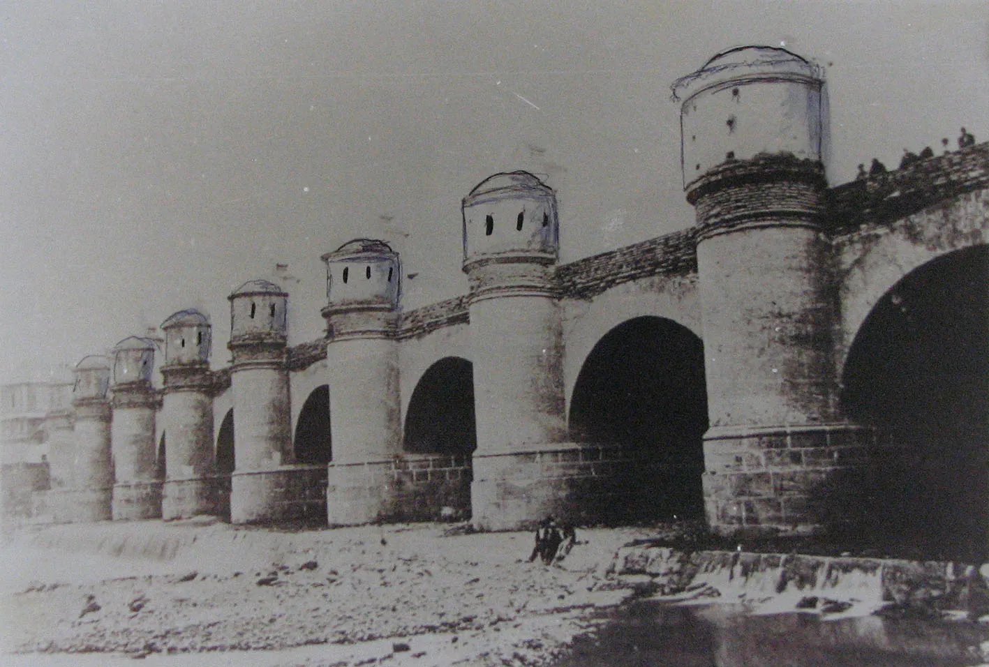 Puente de Cal y Canto en 1879