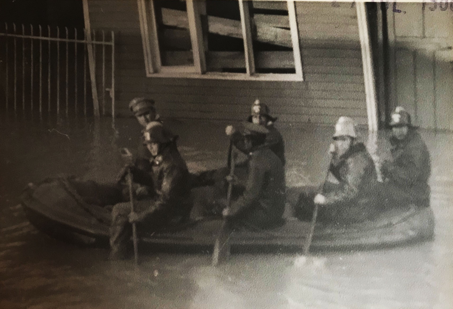 Inundación Lago Riñihue 1960