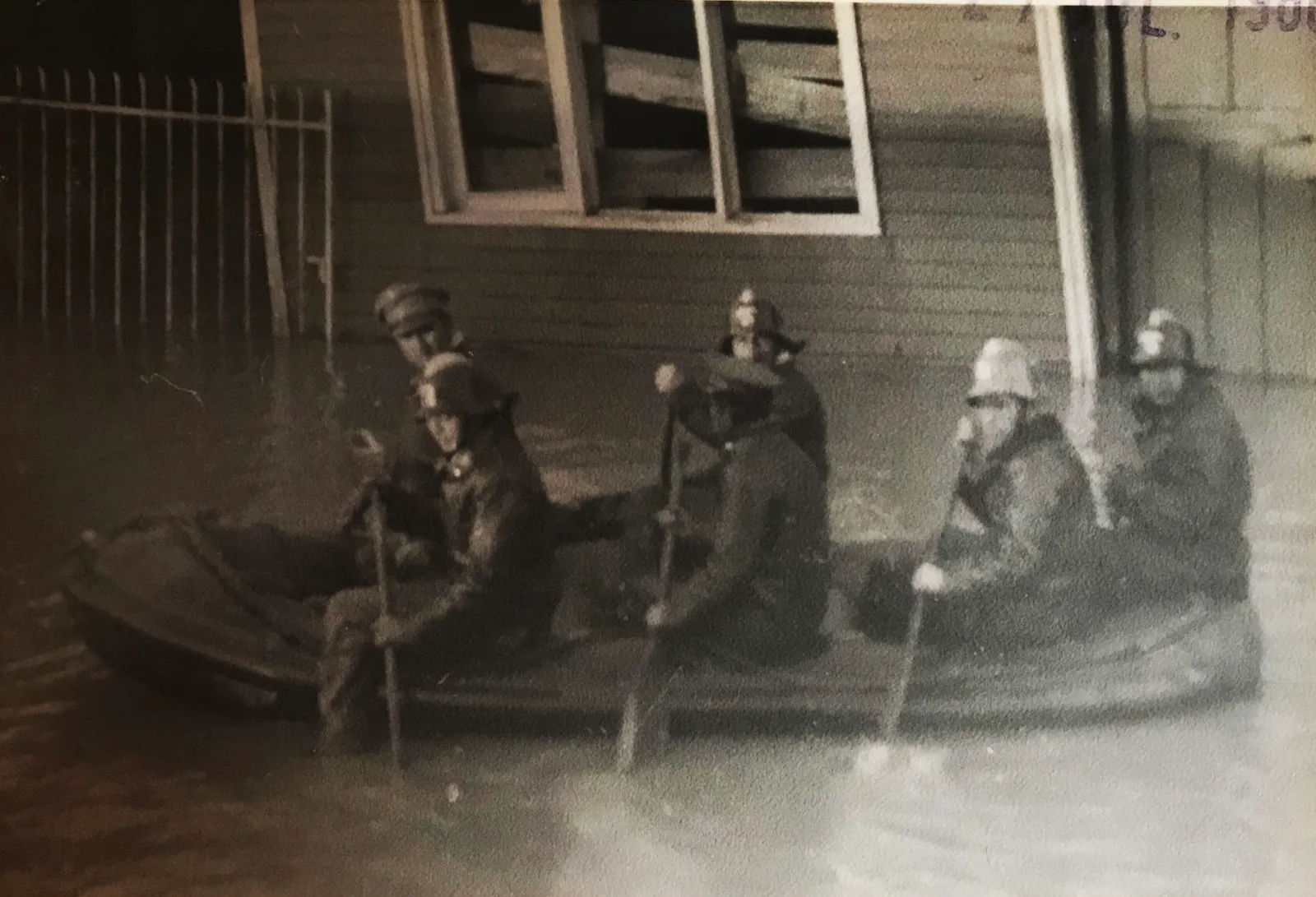 Inundación Lago Riñihue 1960