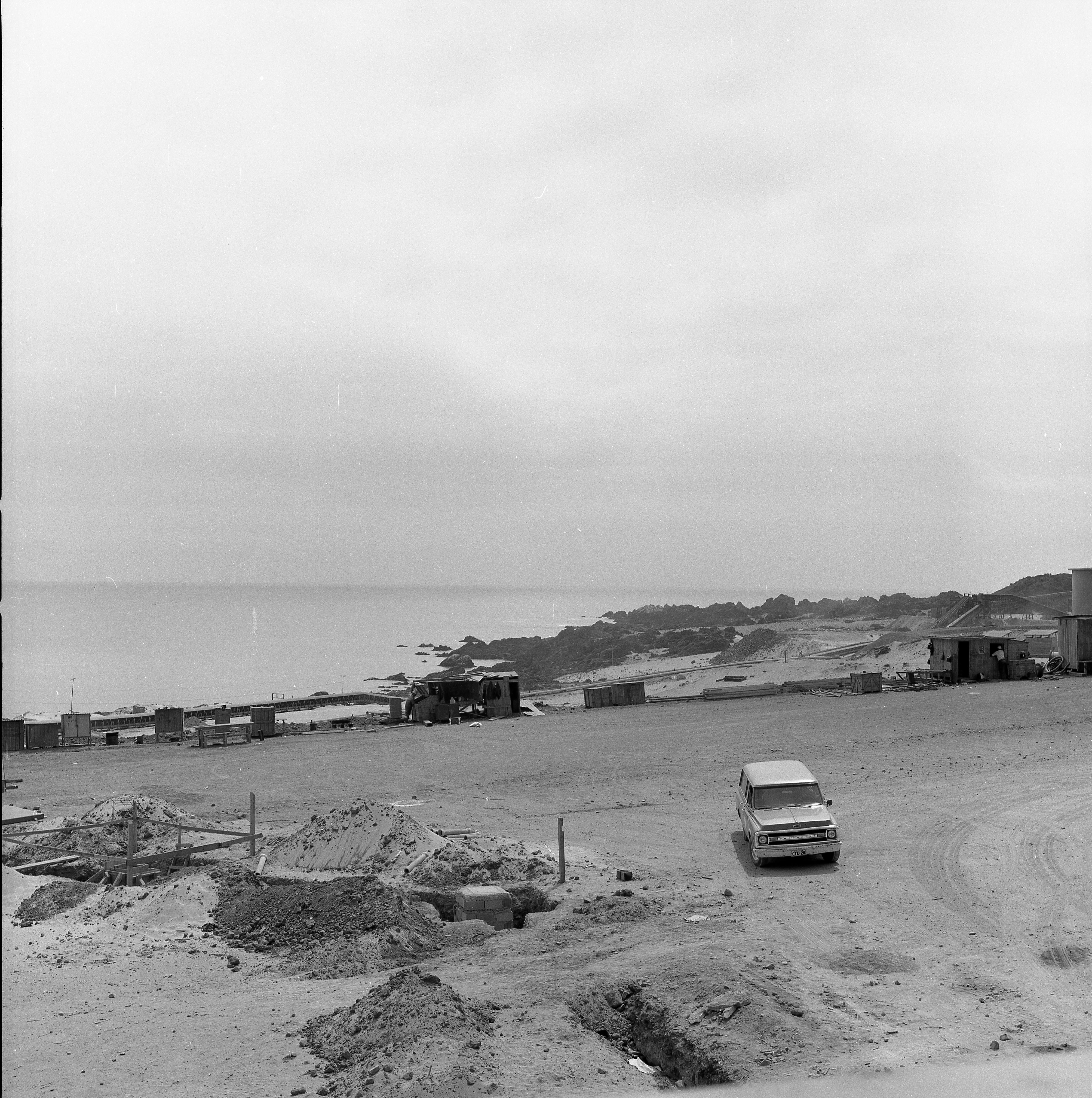 Planta de Pellet de Huasco en 1977