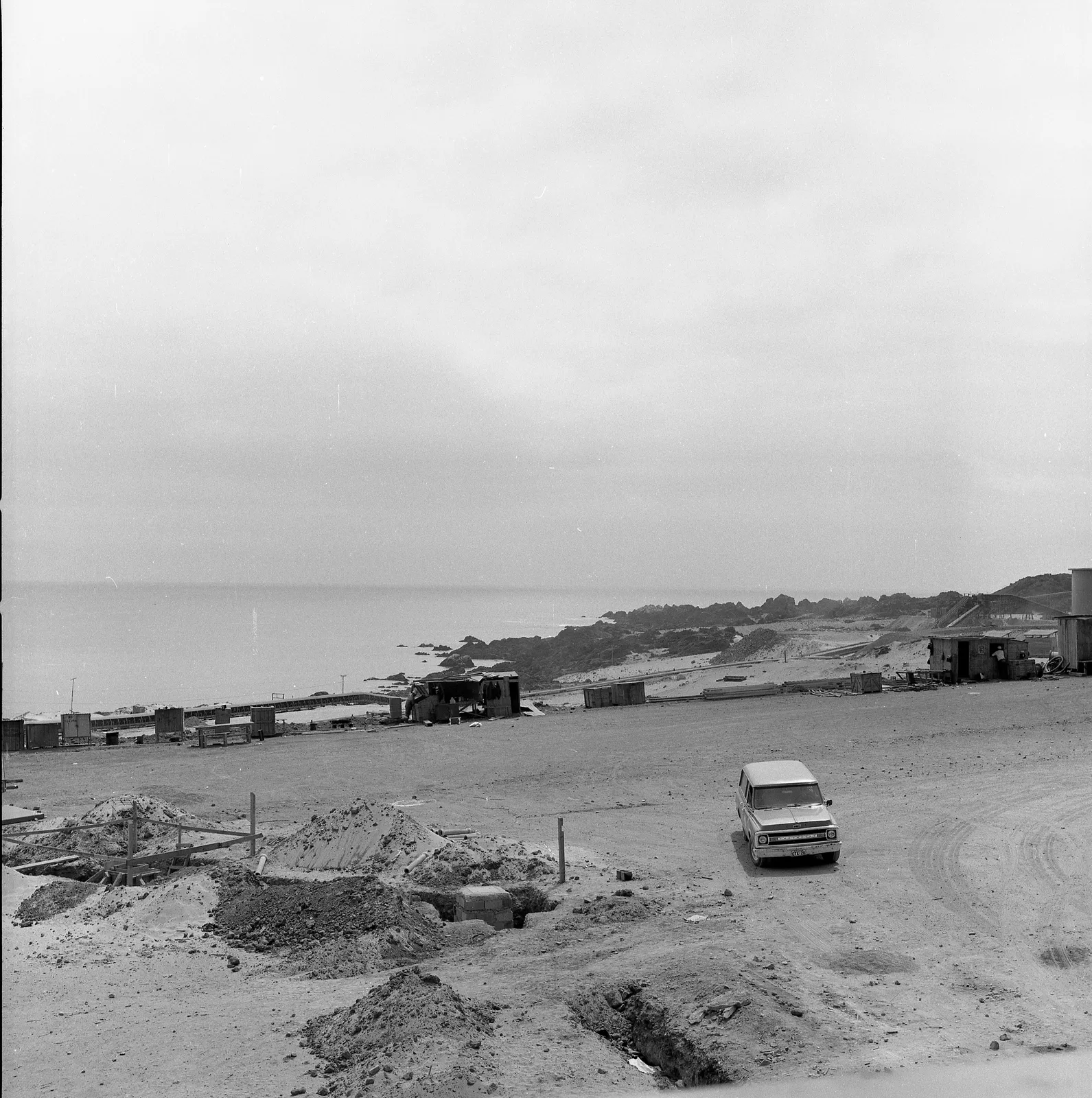 Planta de Pellet de Huasco en 1977