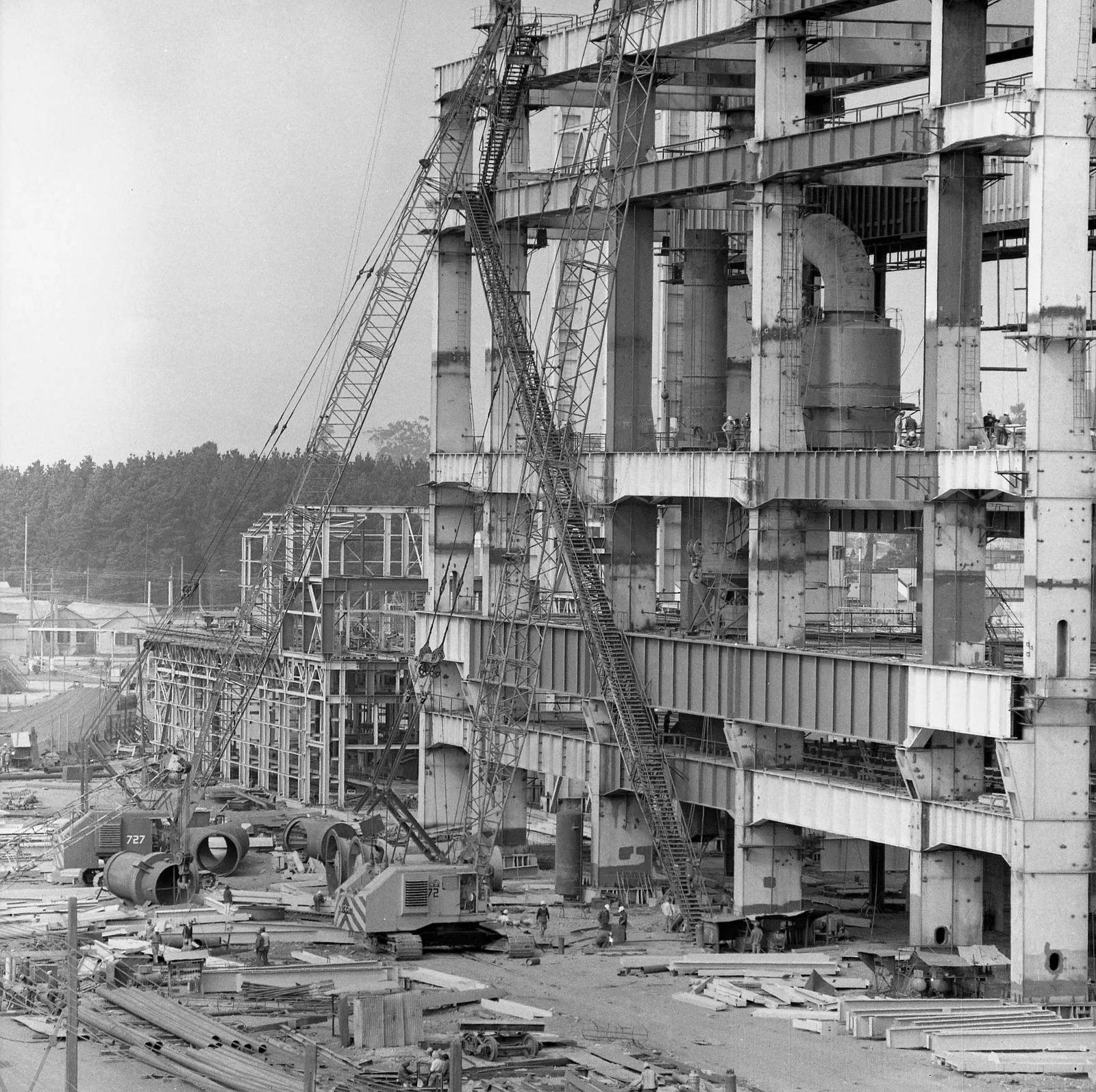Ampliación de la Planta de Huachipato CAP en 1973