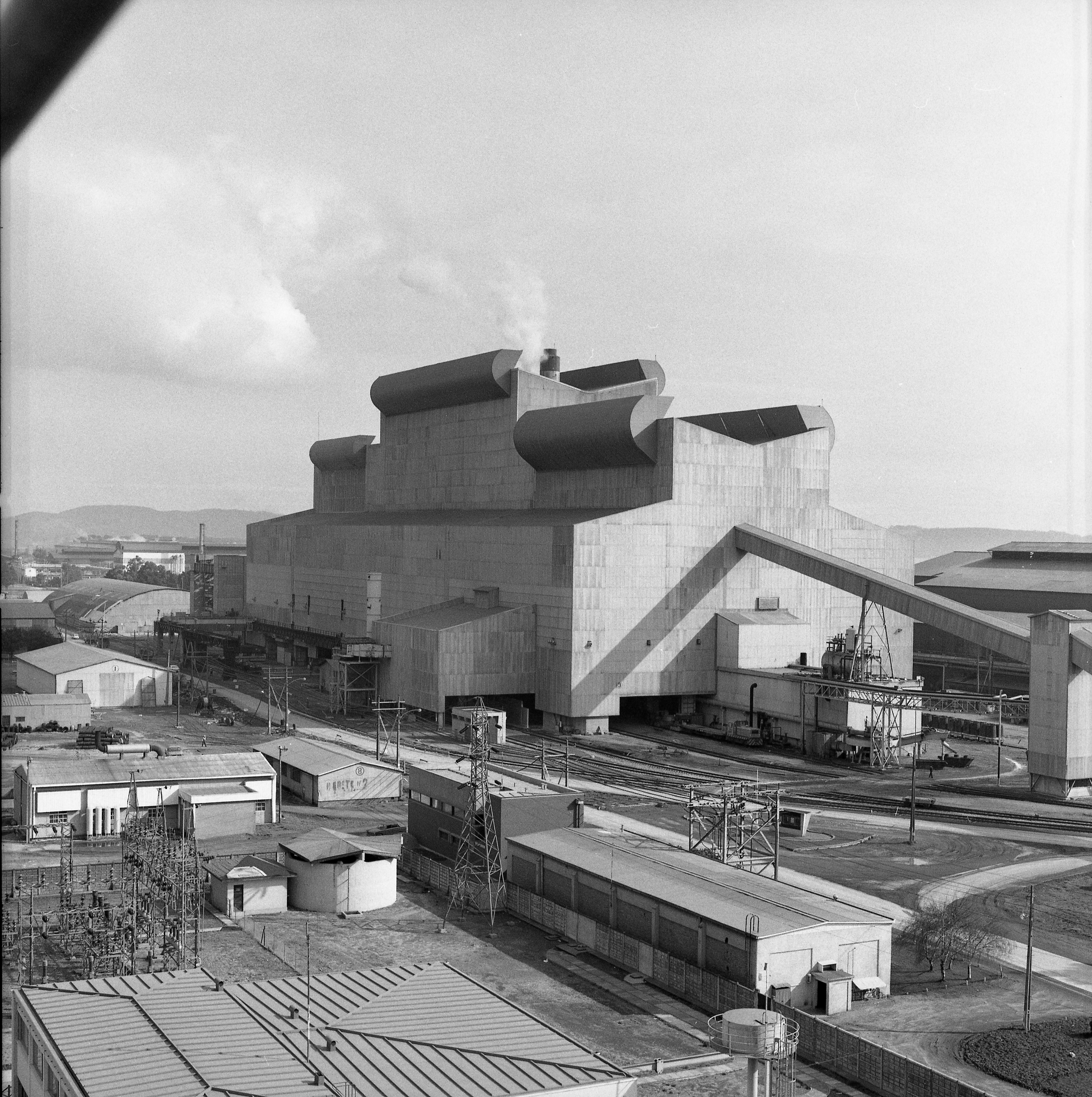 Planta de colada continua de Huachipato CAP, 1970
