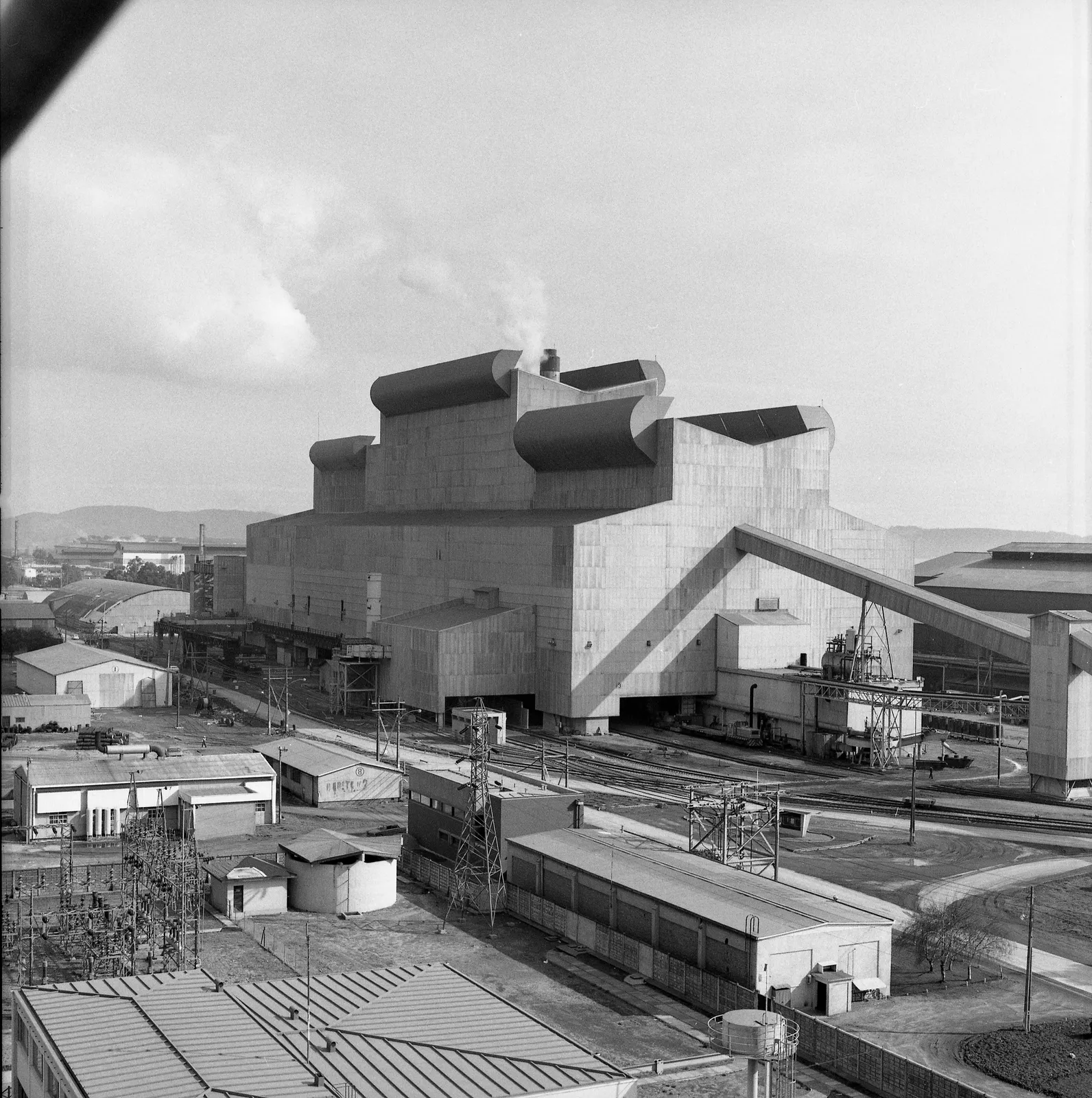 Planta de colada continua de Huachipato CAP, 1970