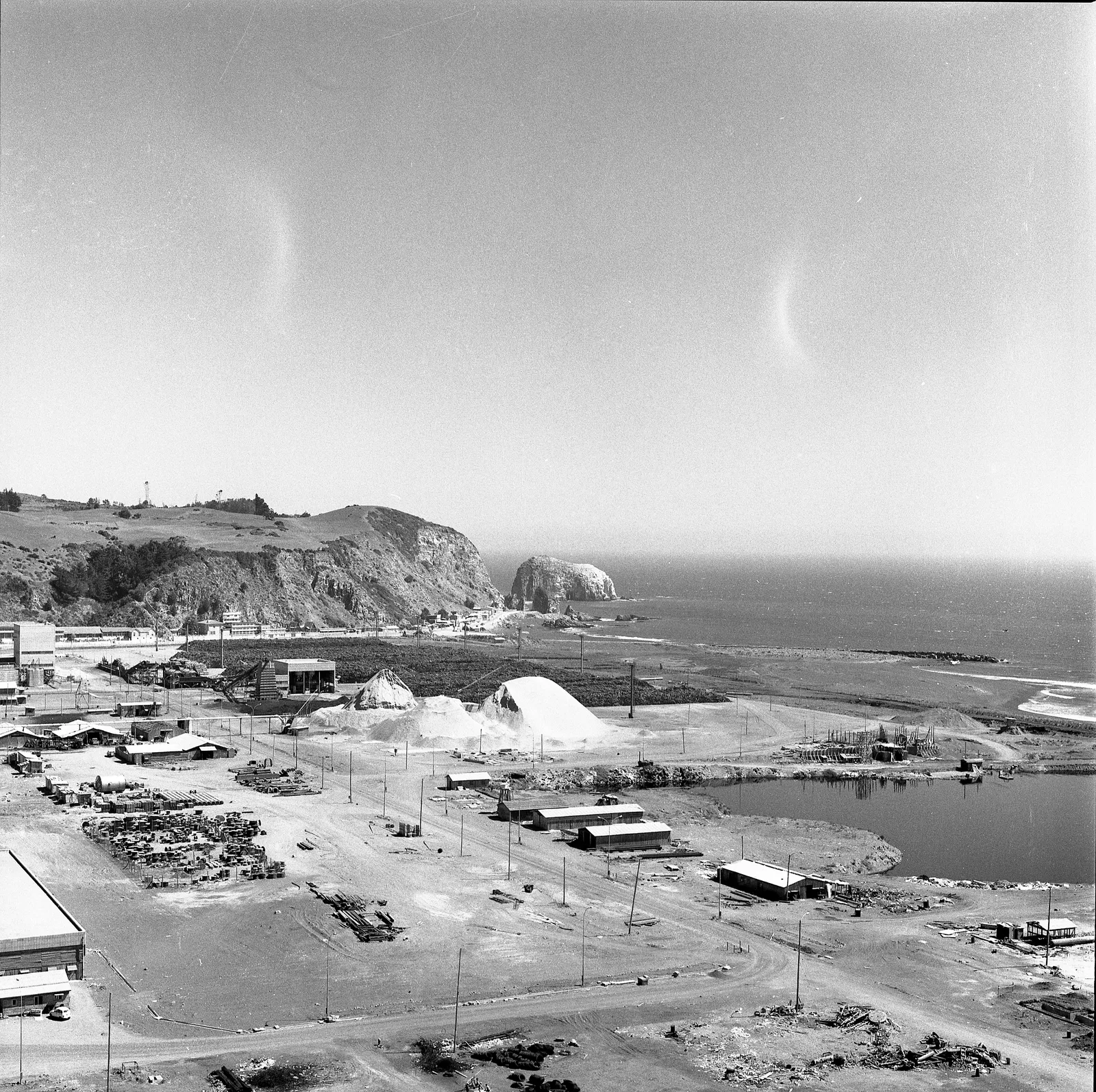 Planta de Celulosa en Constitución, 1971
