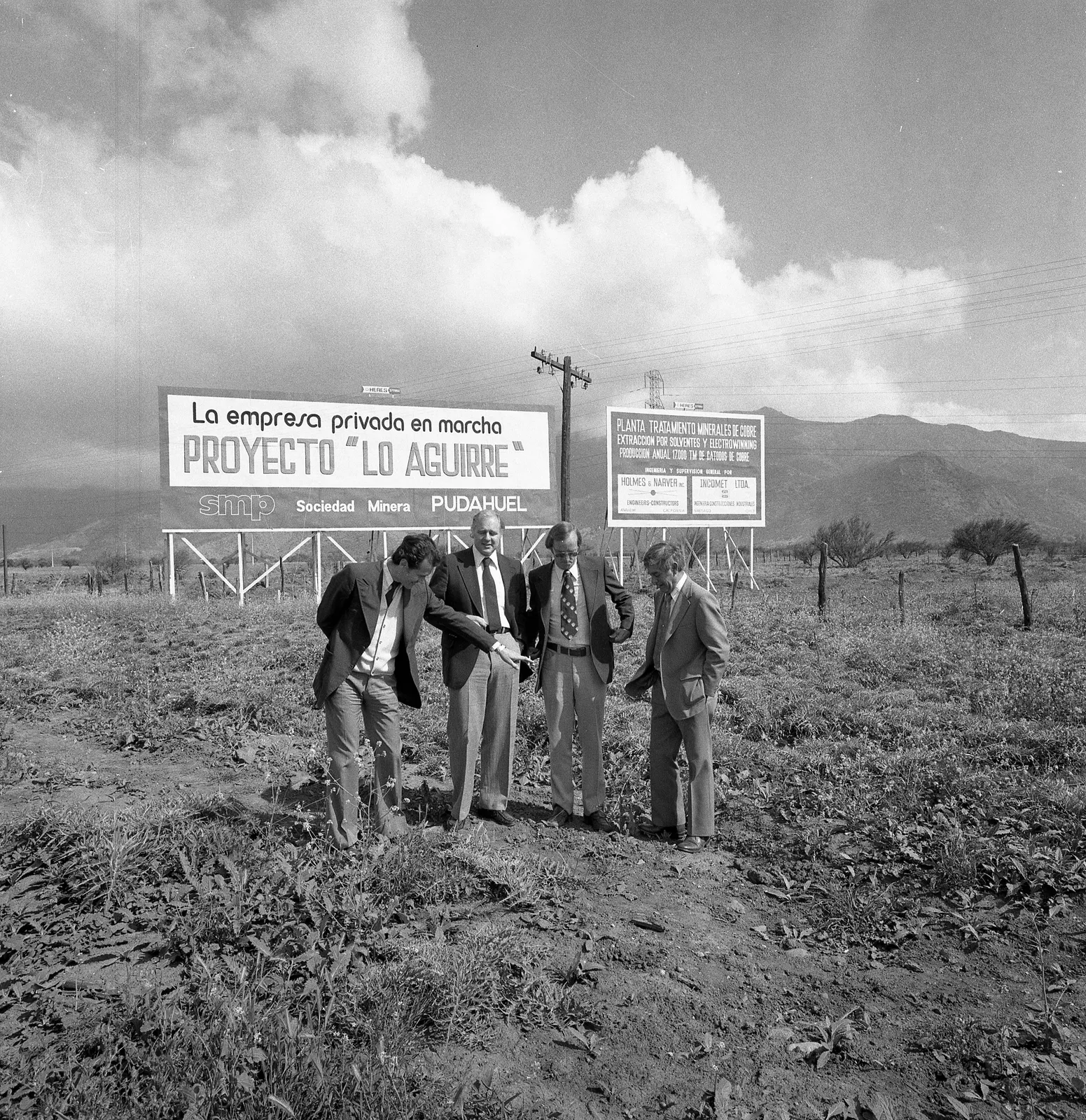 Proyecto Mina Lo Aguirre, Santiago 1968