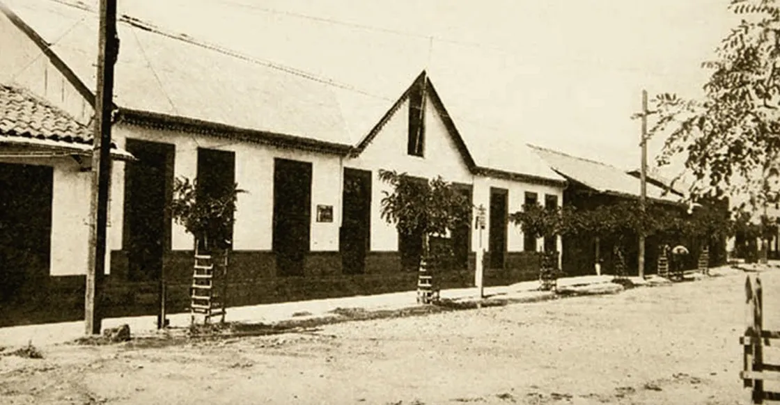 Edificio Municipal de Nancagua en 1945