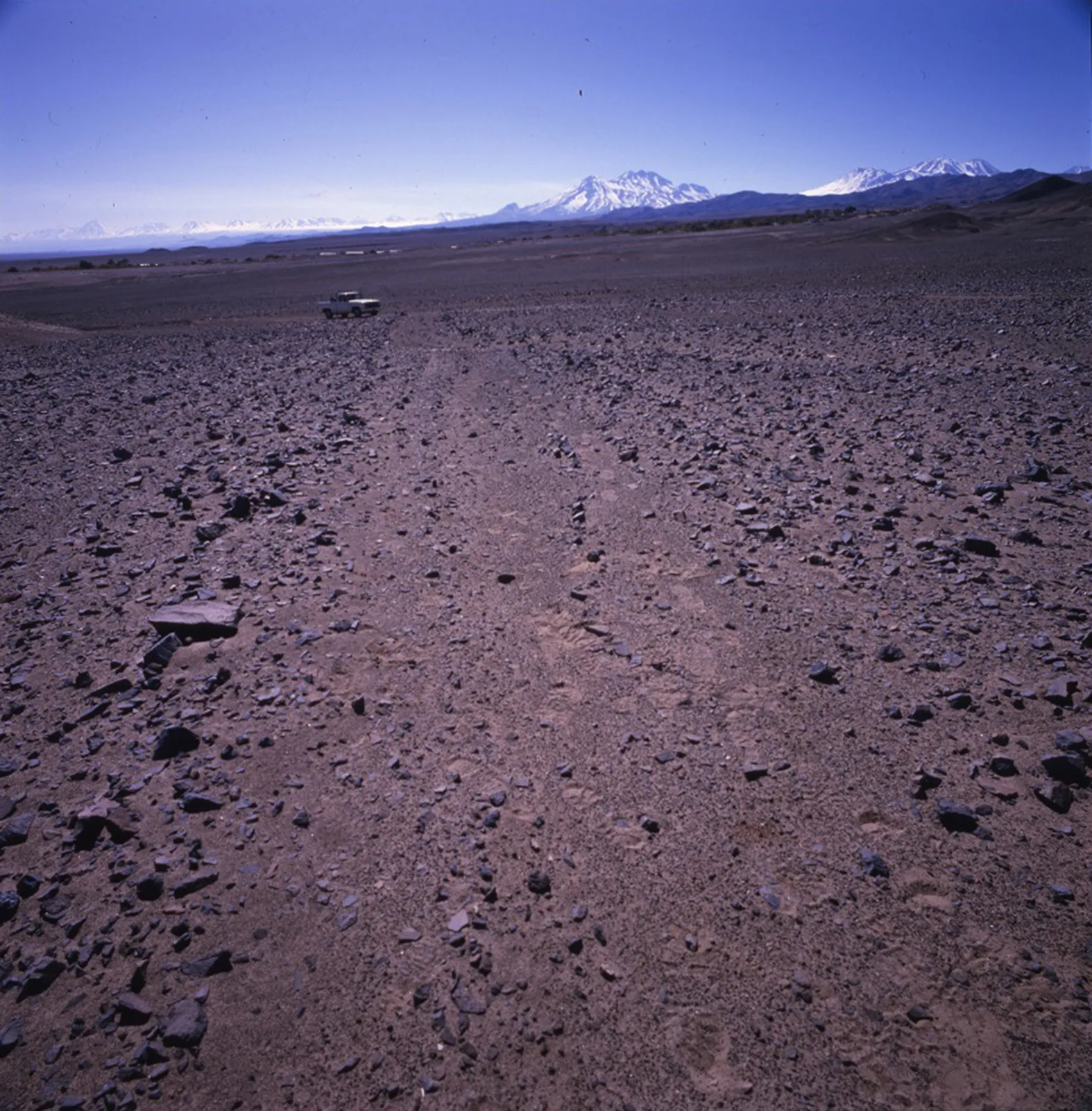 Camino del Inca en el desierto de Atacama, 1990