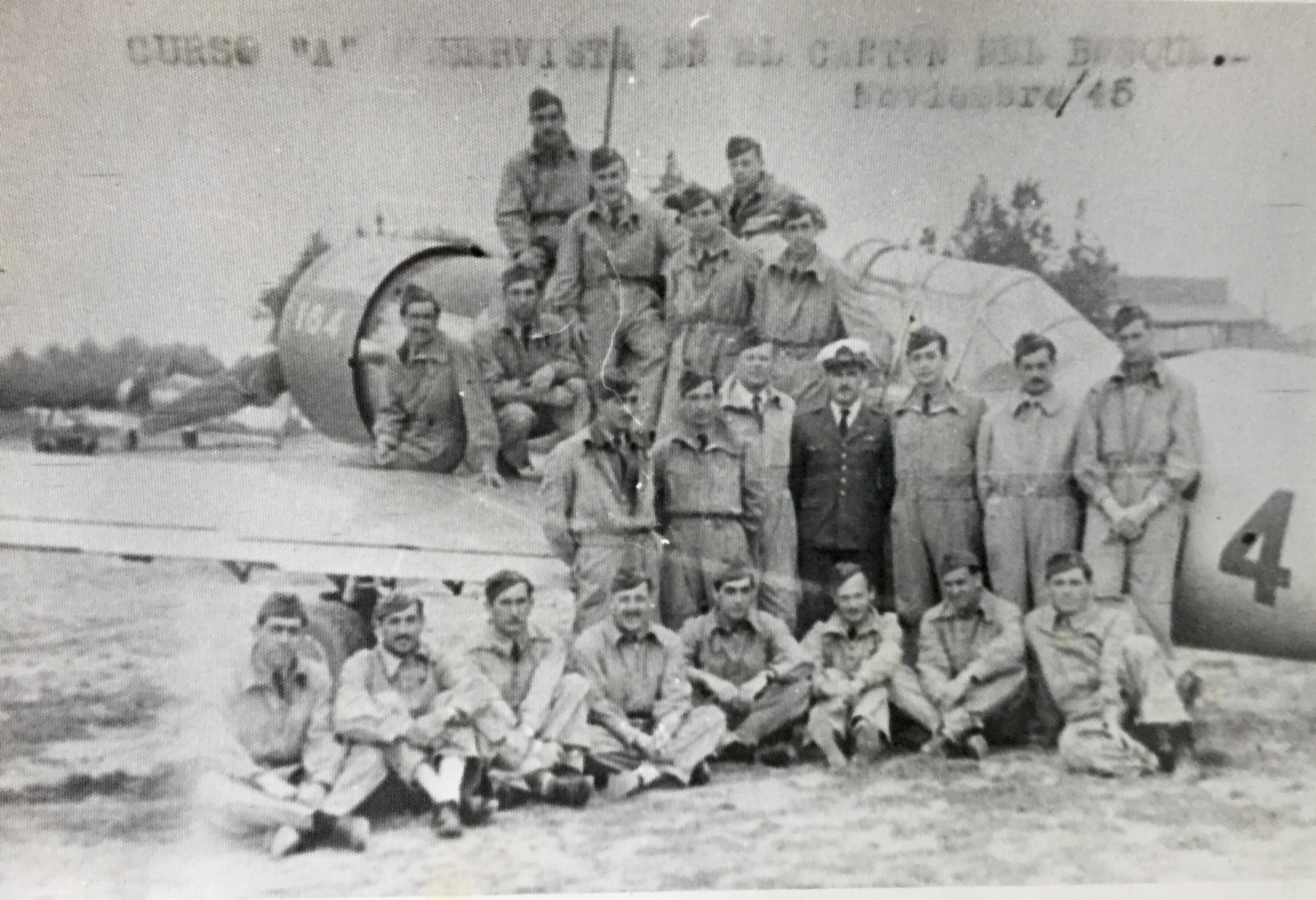 Base Aérea El Bosque en 1945