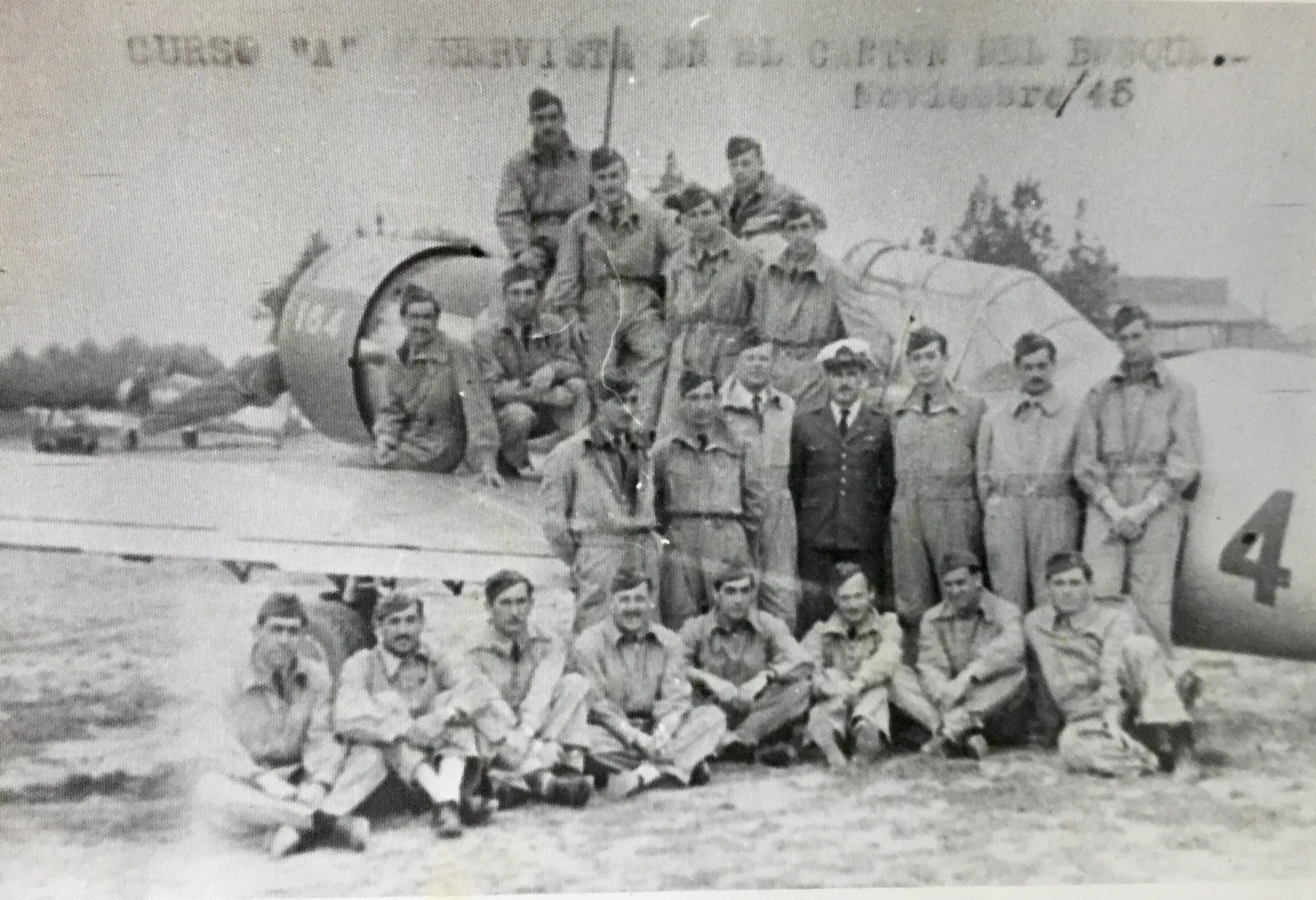 Base Aérea El Bosque en 1945