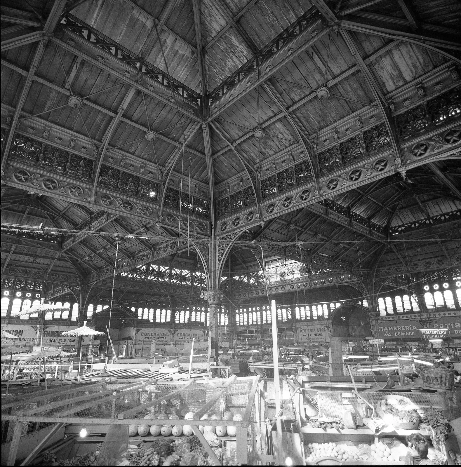 Mercado Central en 1975