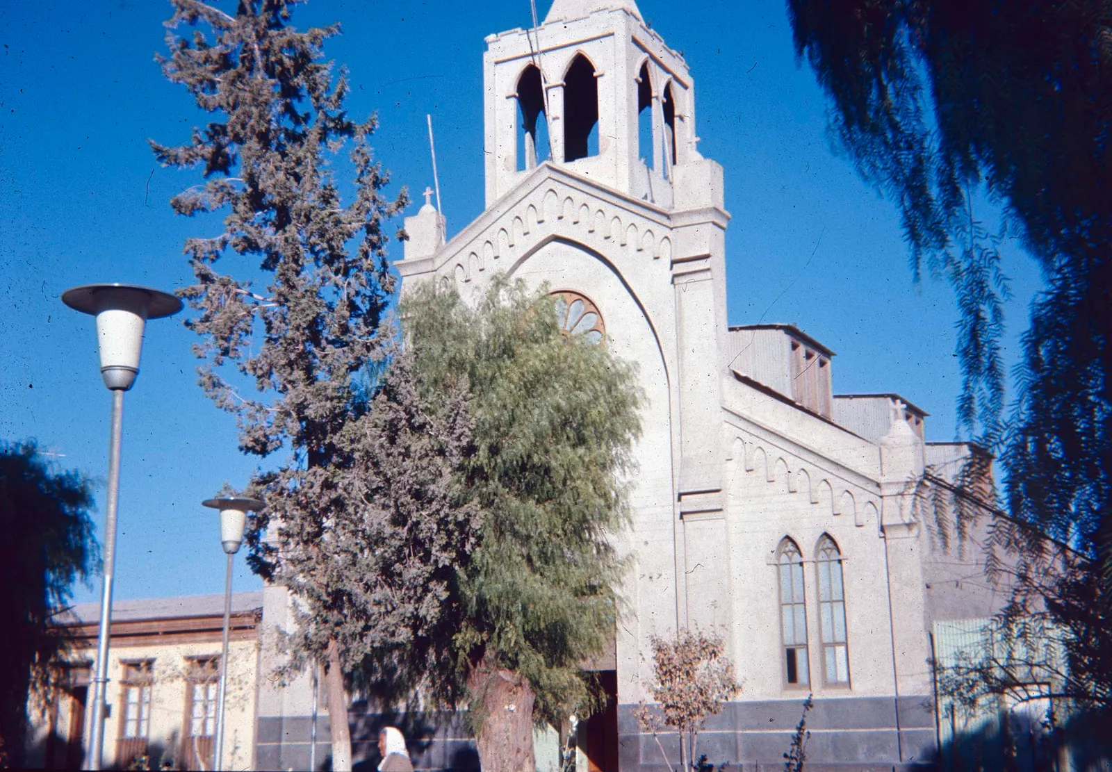 Iglesia en Curicó en los 60
