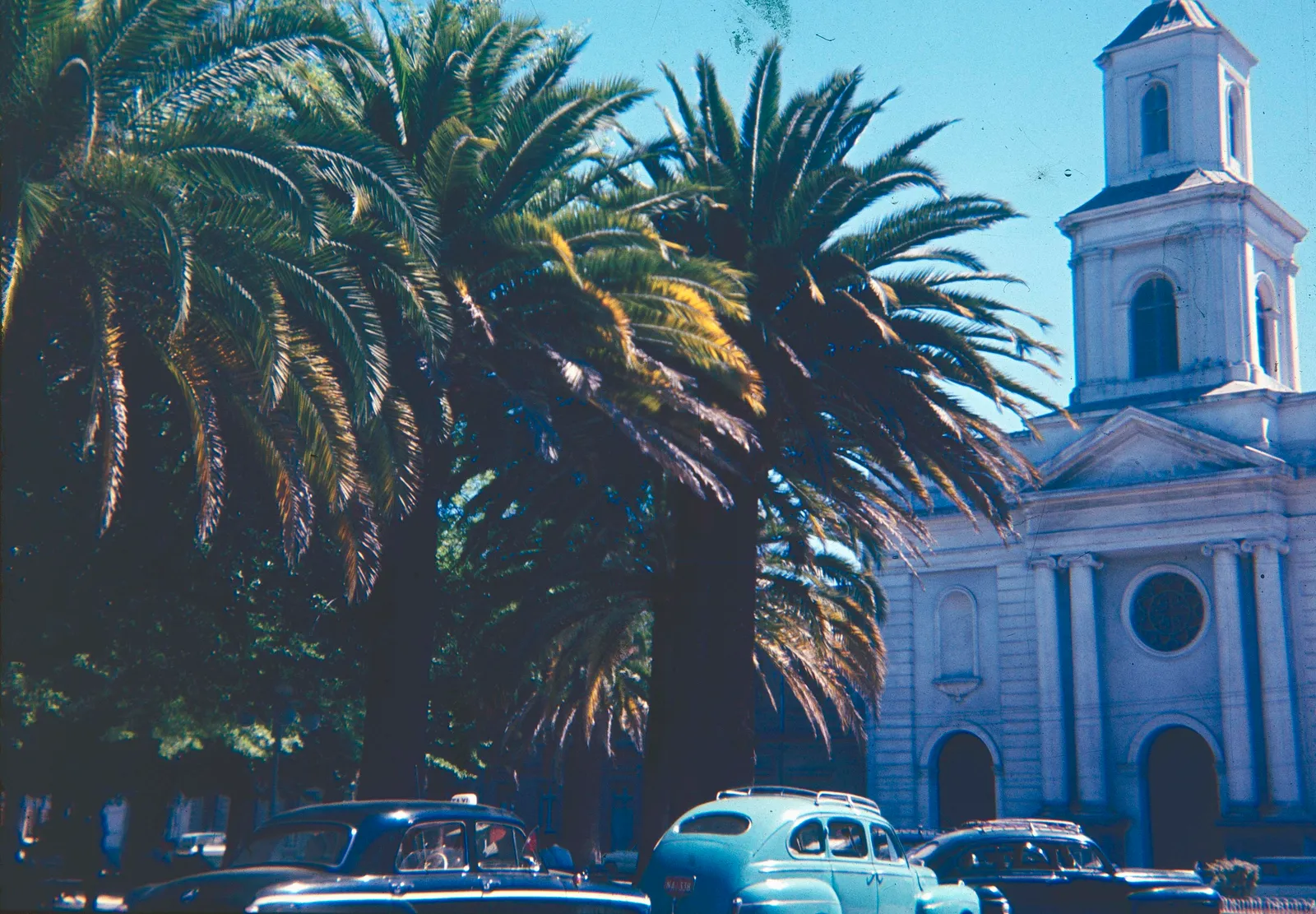 Iglesia Matriz de Curicó en los 60
