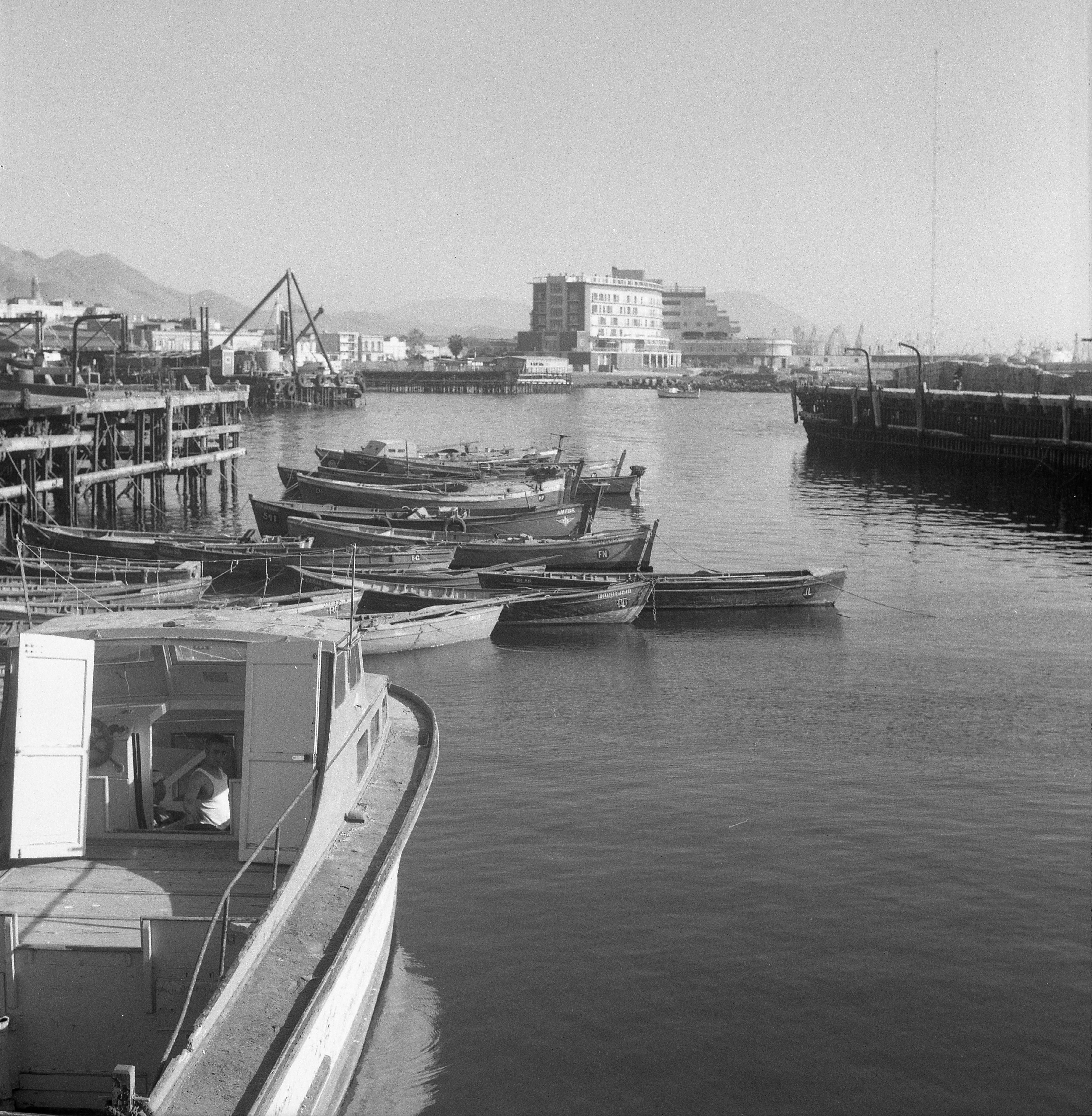 Puerto Pesquero de Antofagasta en 1972