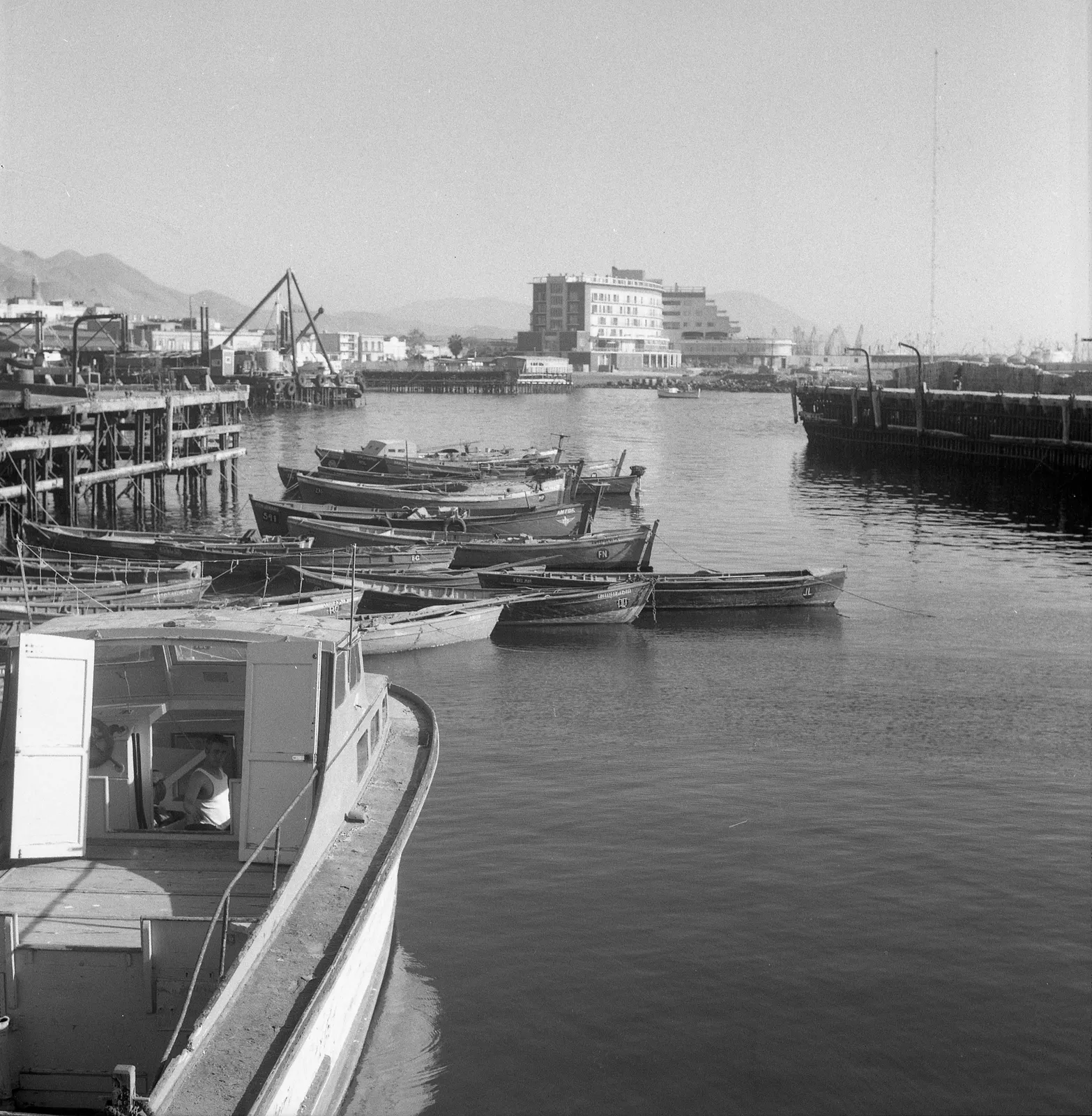 Puerto Pesquero de Antofagasta en 1972