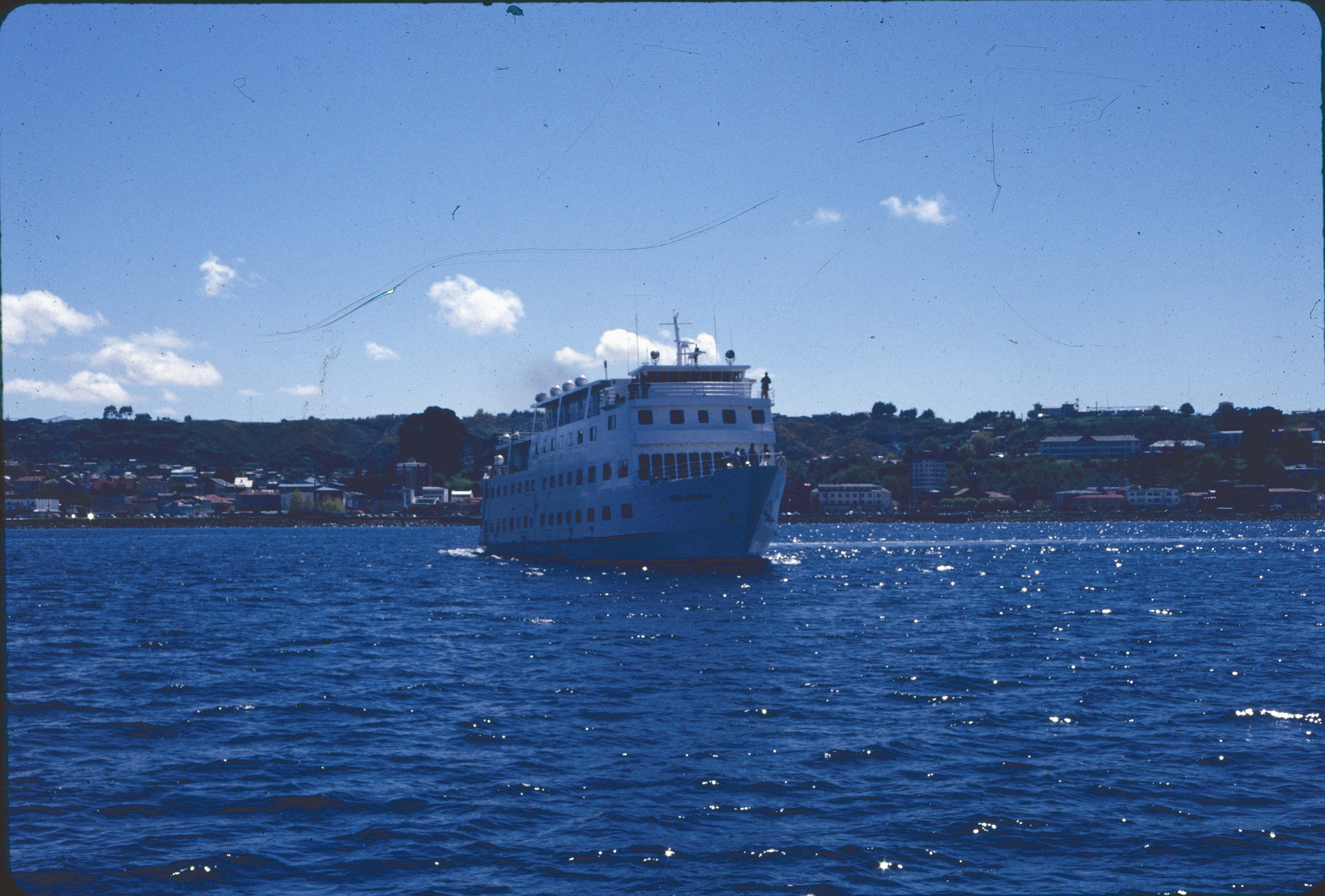 Crucero en Punta Arenas en los 90s