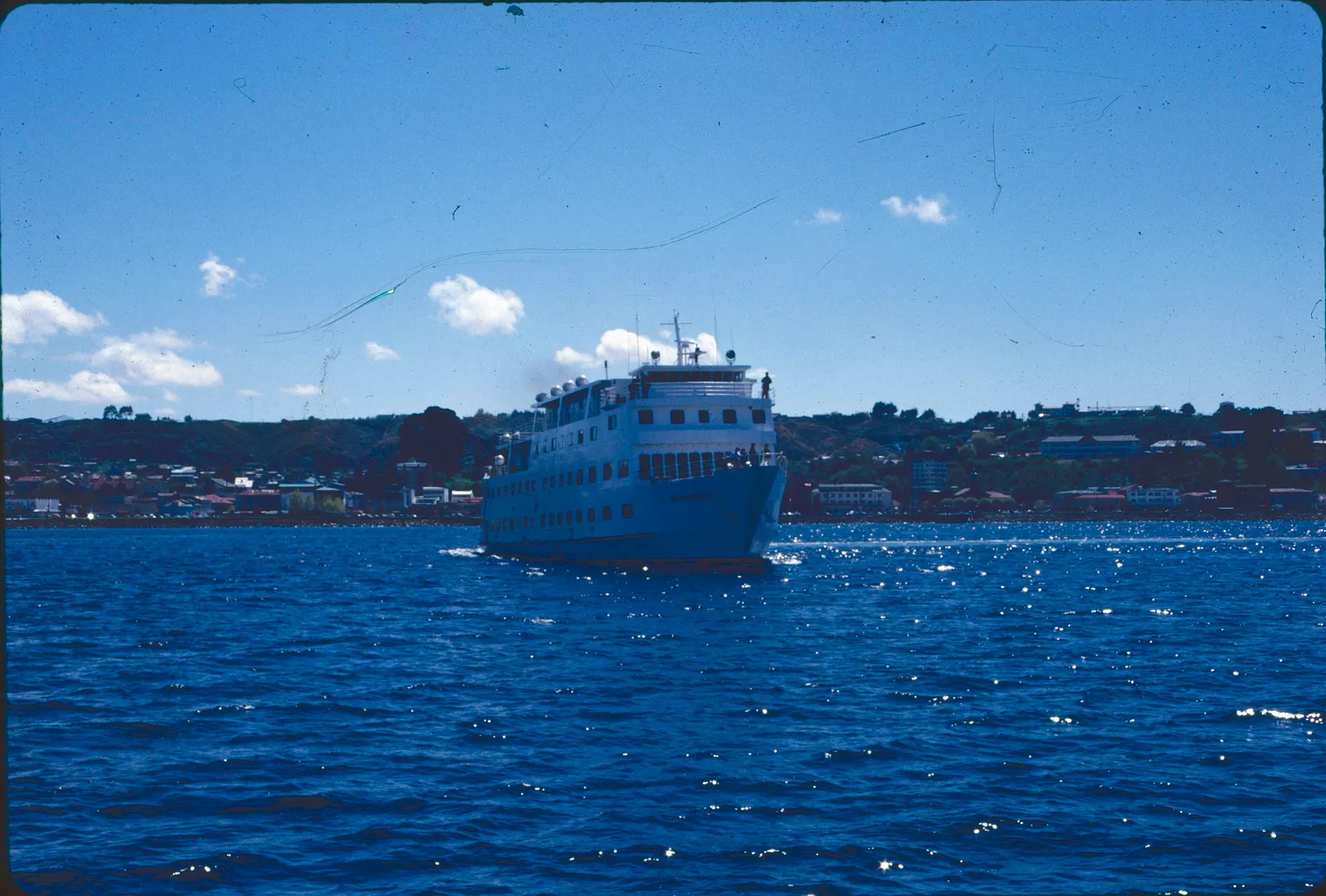Crucero en Punta Arenas en los 90s