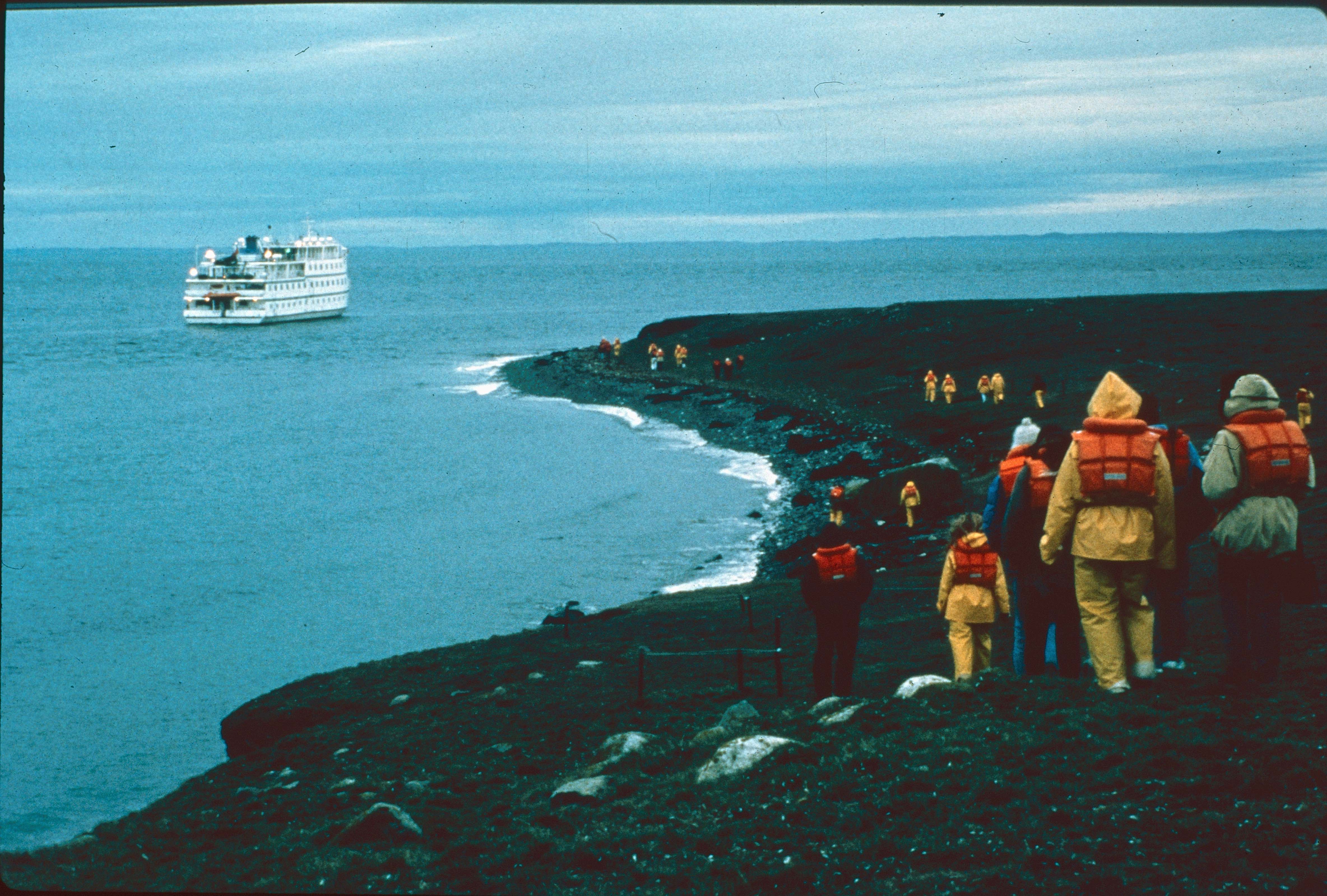 Crucero en el extremo Sur de Chile en los 90s