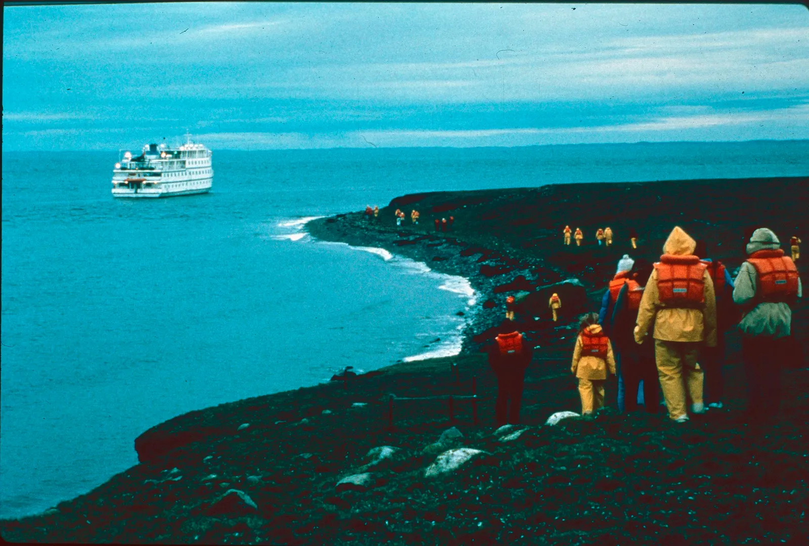 Crucero en el extremo Sur de Chile en los 90s