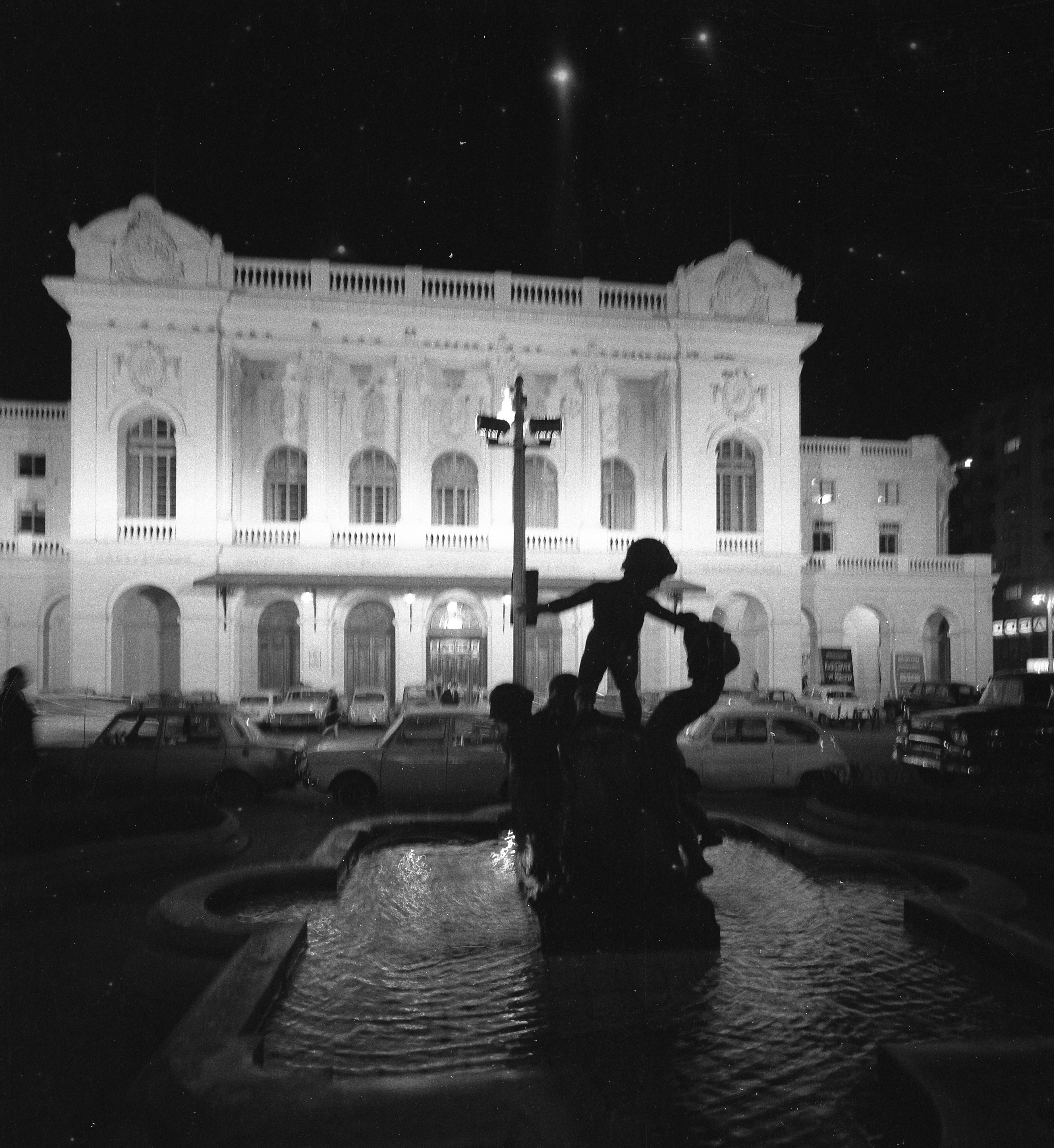 Teatro Municipal de Santiago en 1968