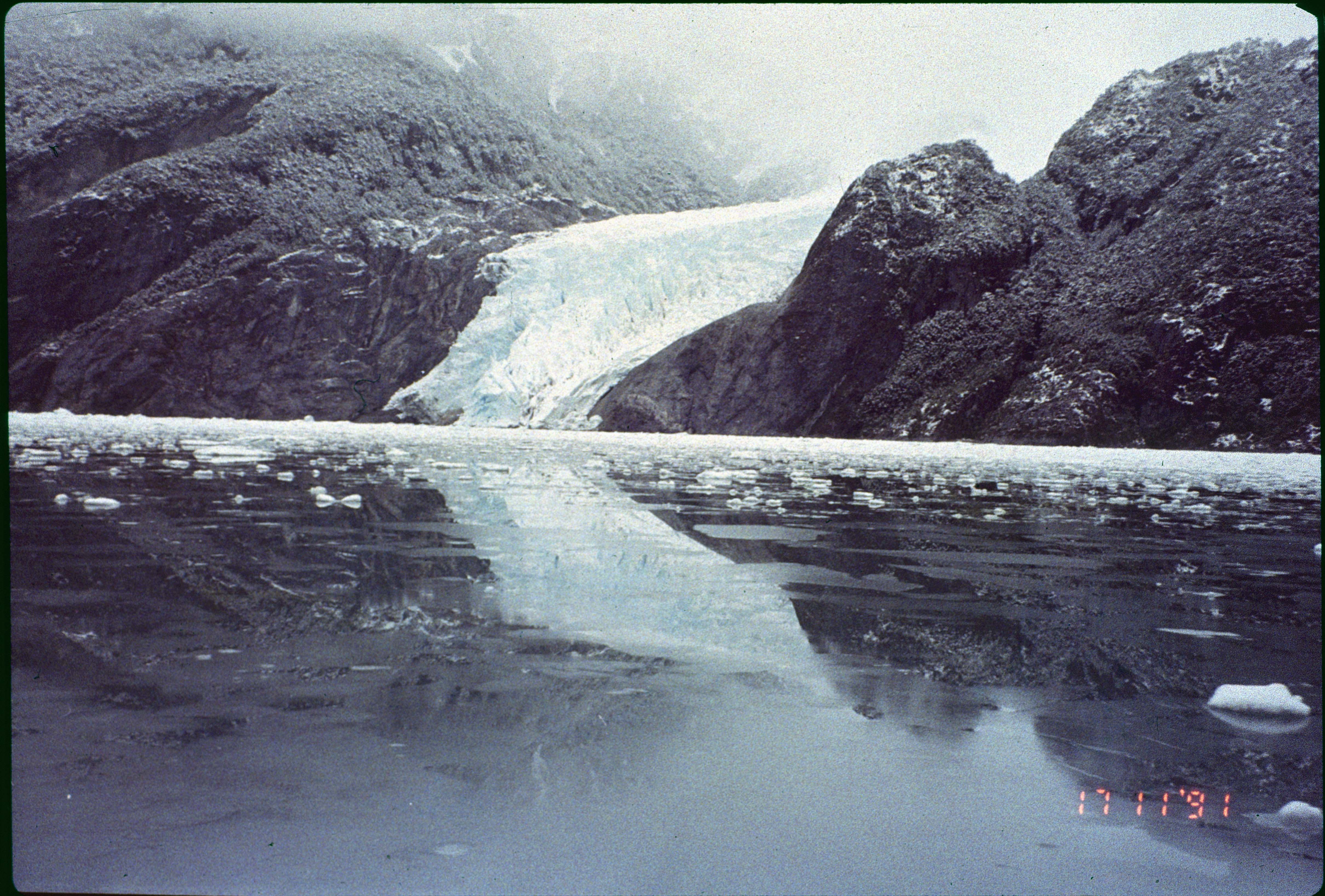 Glaciar Balmaceda en 1991