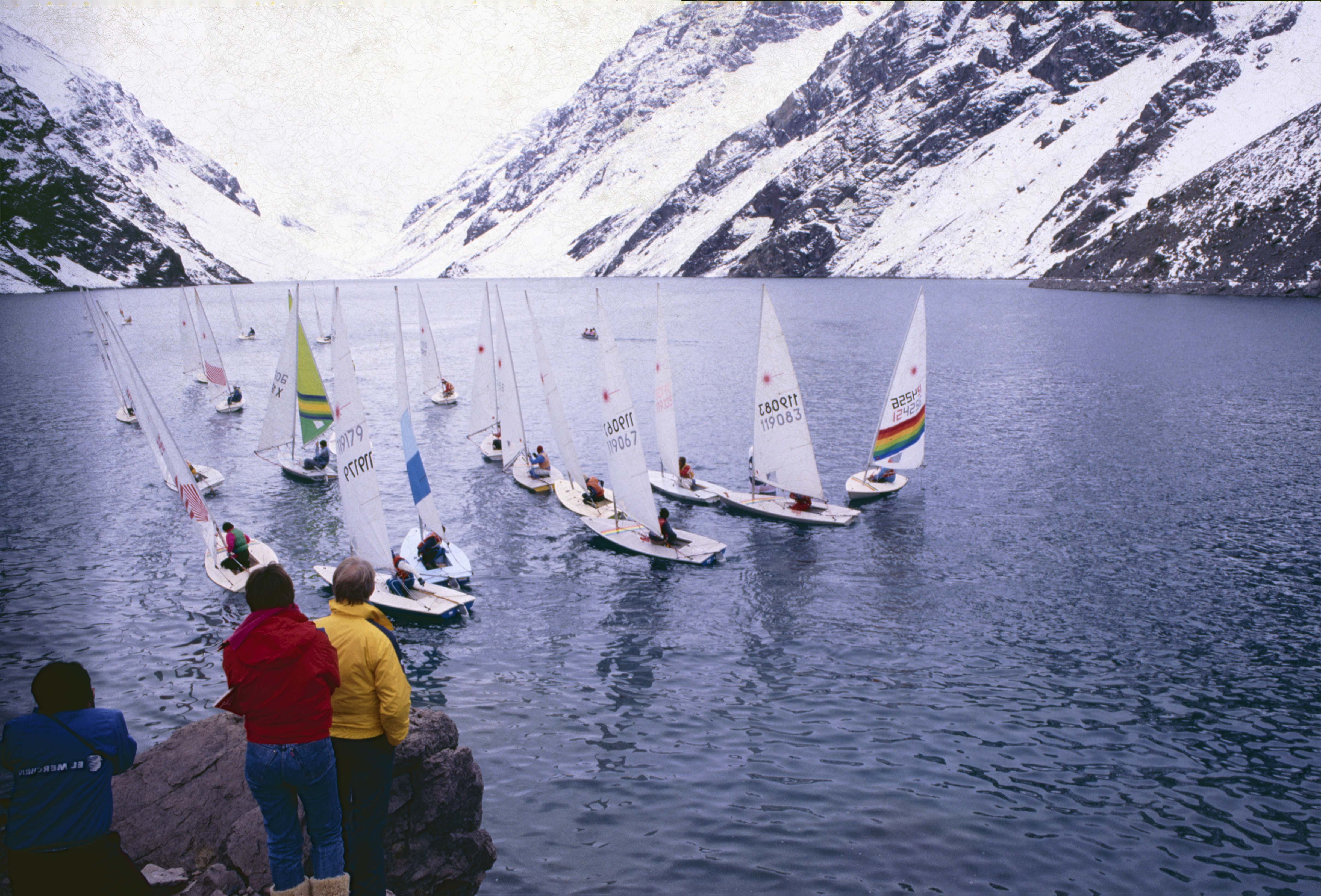 Regata Laguna del Inca en 1991