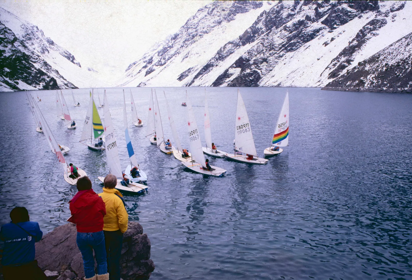 Regata Laguna del Inca en 1991