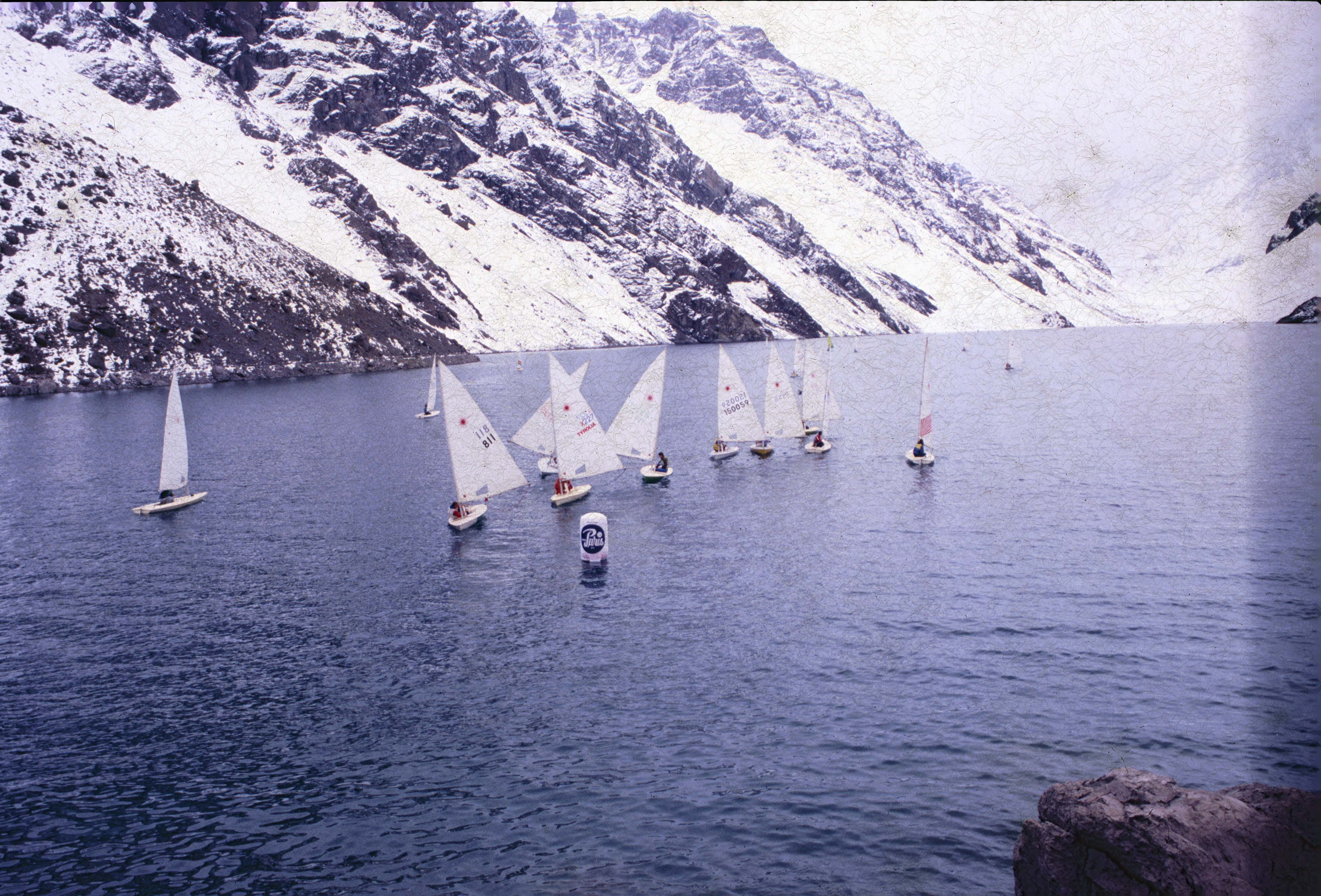 Regata Laguna del Inca en 1991
