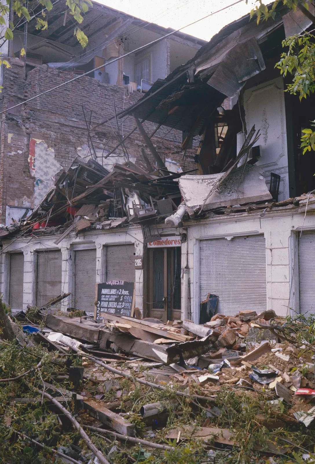 Restaurant La Terraza de Valparaíso en 1985