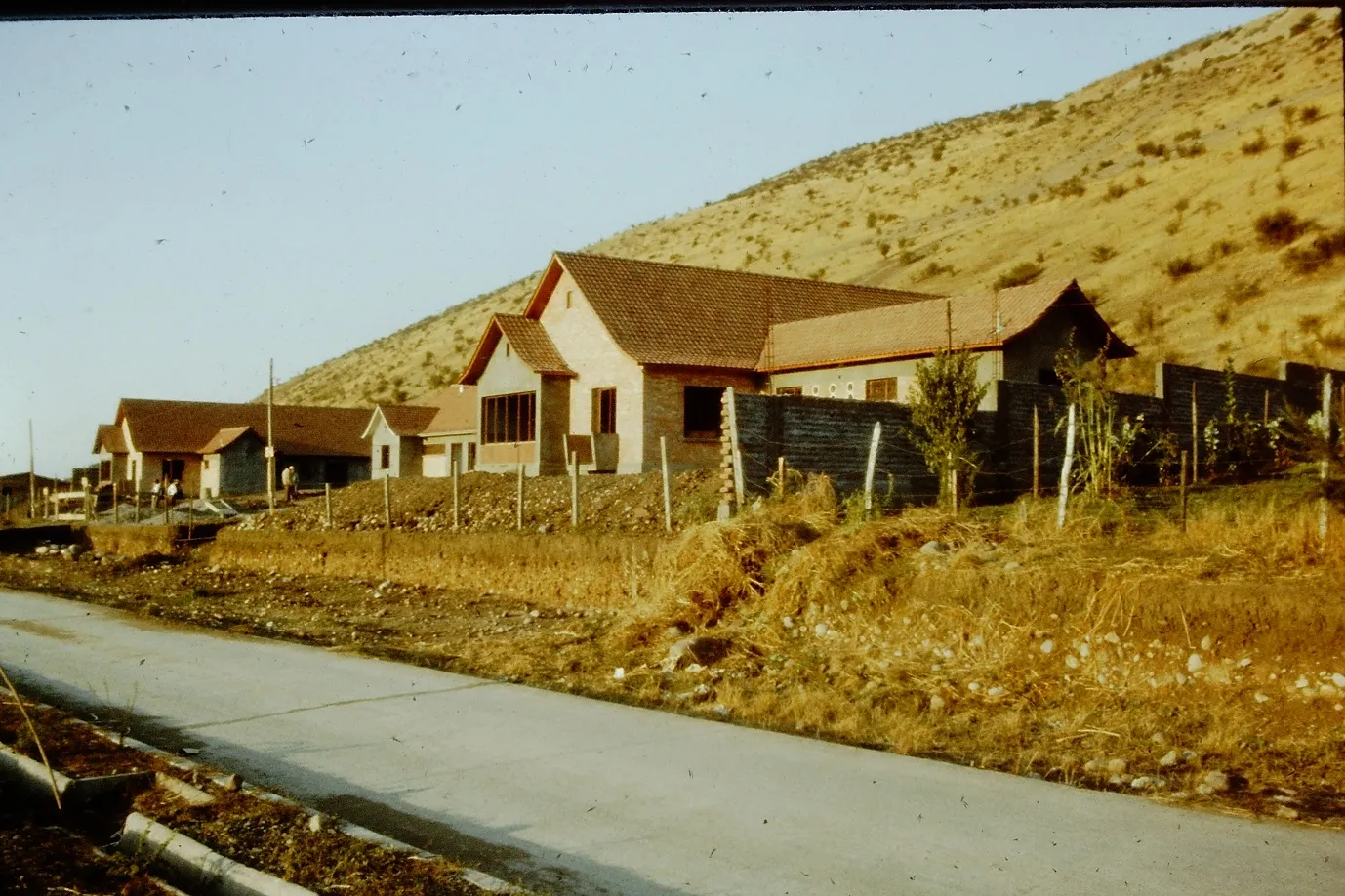 Barrios del cerro Calán en los 60s