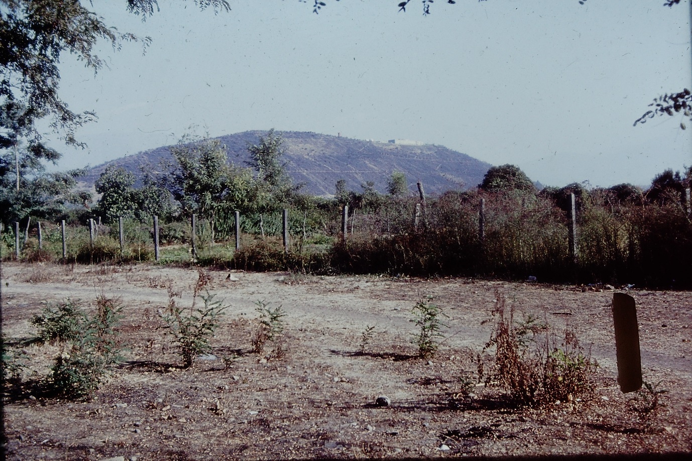 Dependencias Observatorio Cerro Calán en los 60s