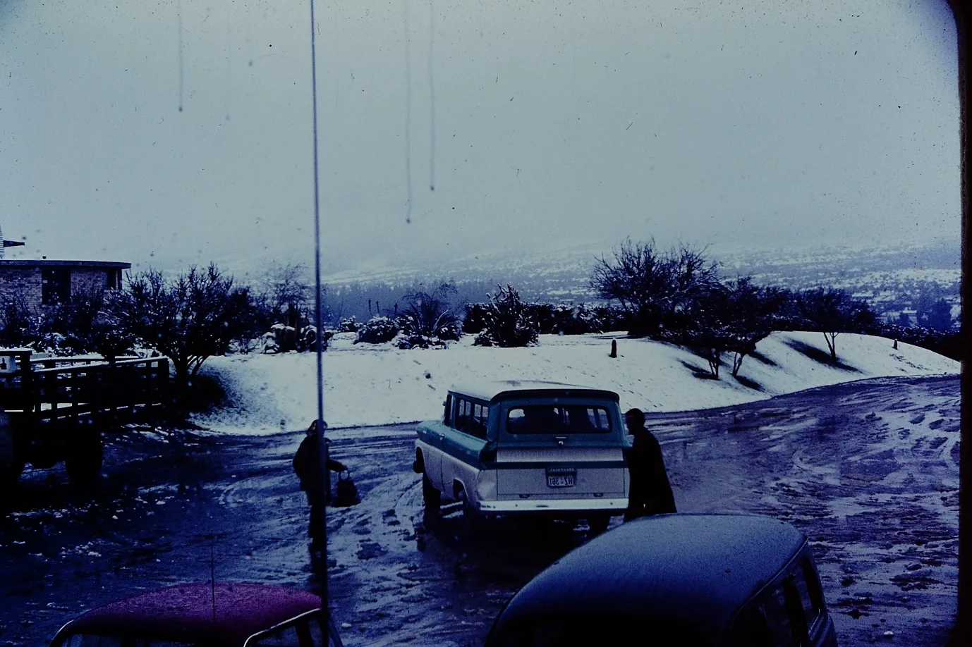 Nevada en el Observatorio Cerro Calán en los 60s