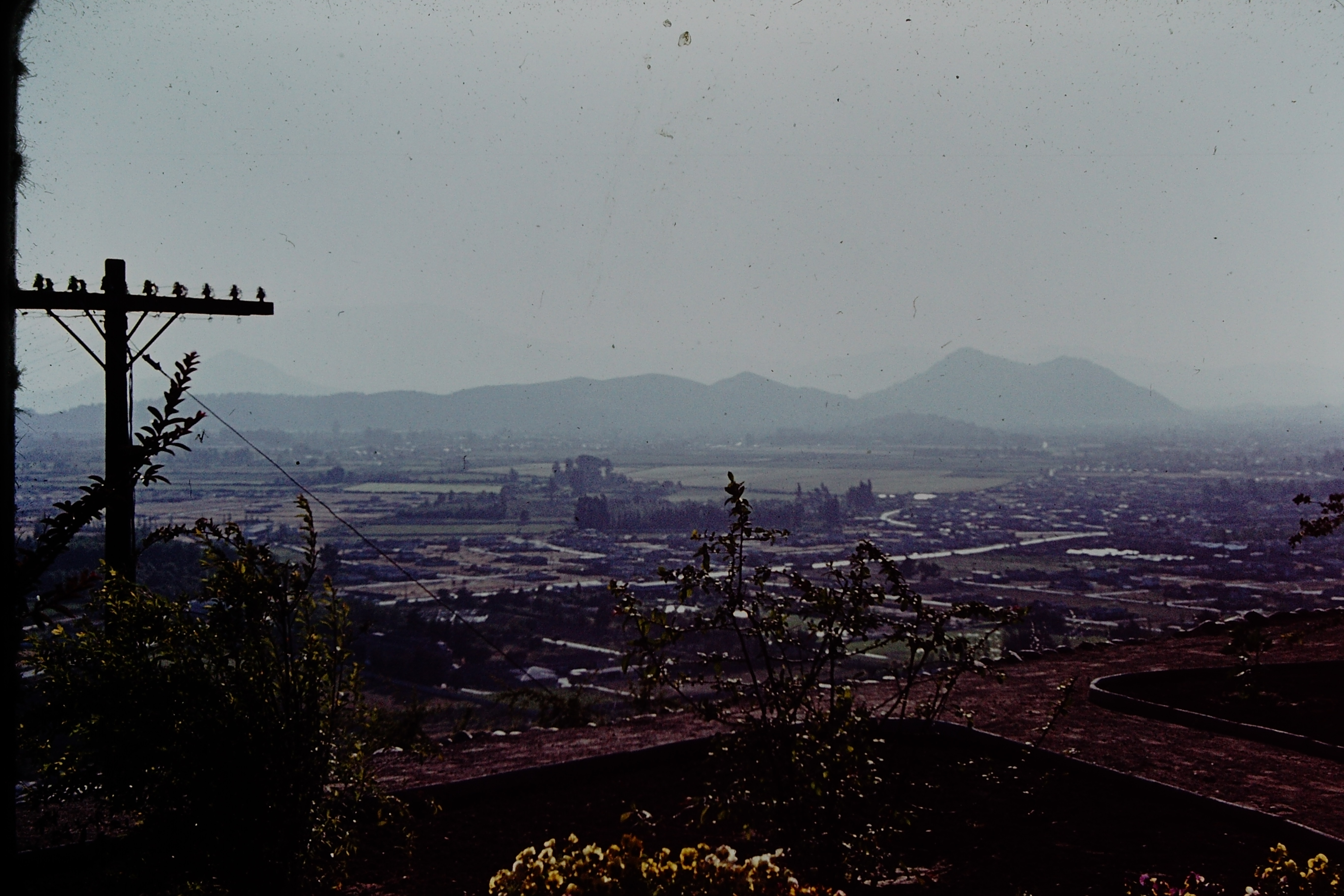 Dependencias Observatorio Cerro Calán en los 60s