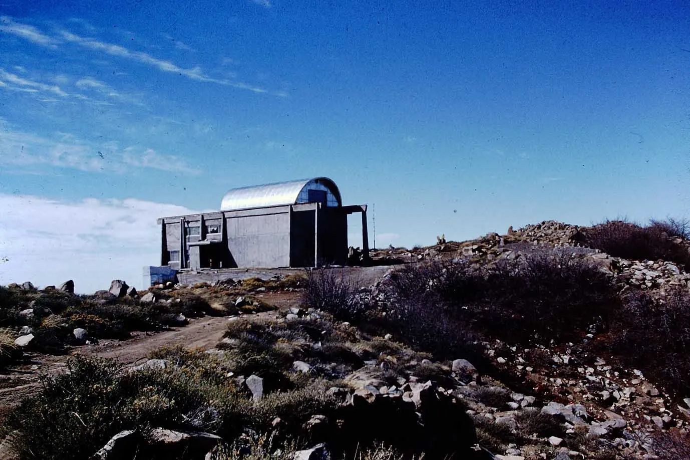 Observatorio Cerro el Roble ca. 1970