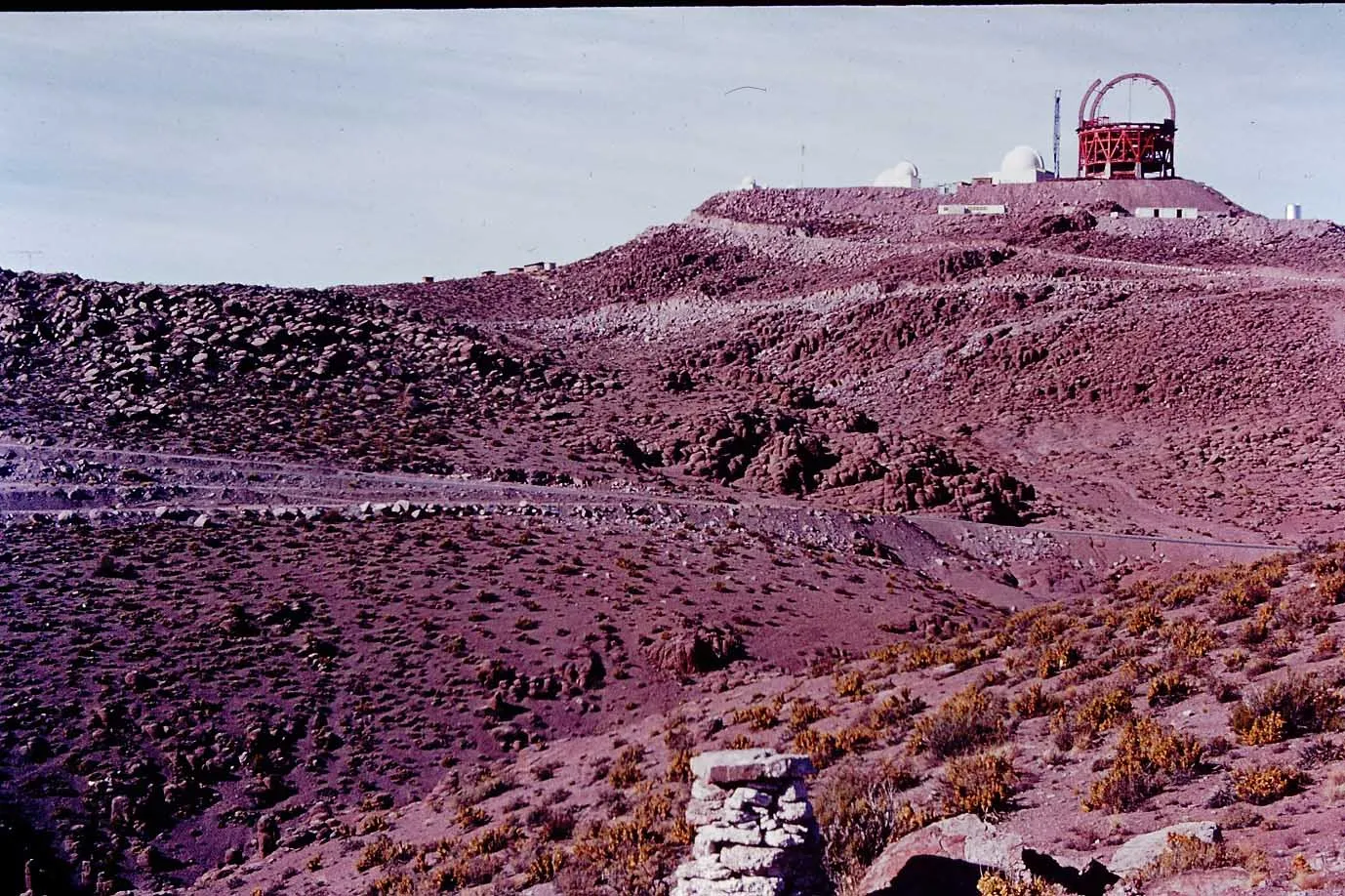 Observatorio Cerro Tololo en 1975