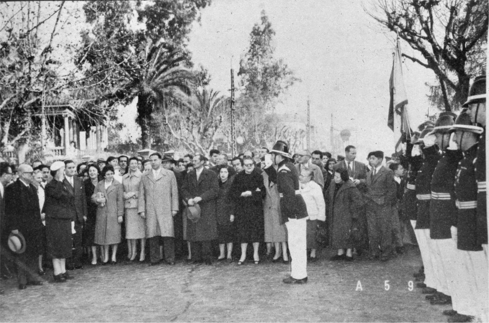 Golda Meir en Chile, 1959