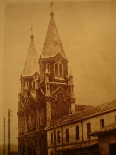 Iglesia San Alfonso de Cauquenes en 1900