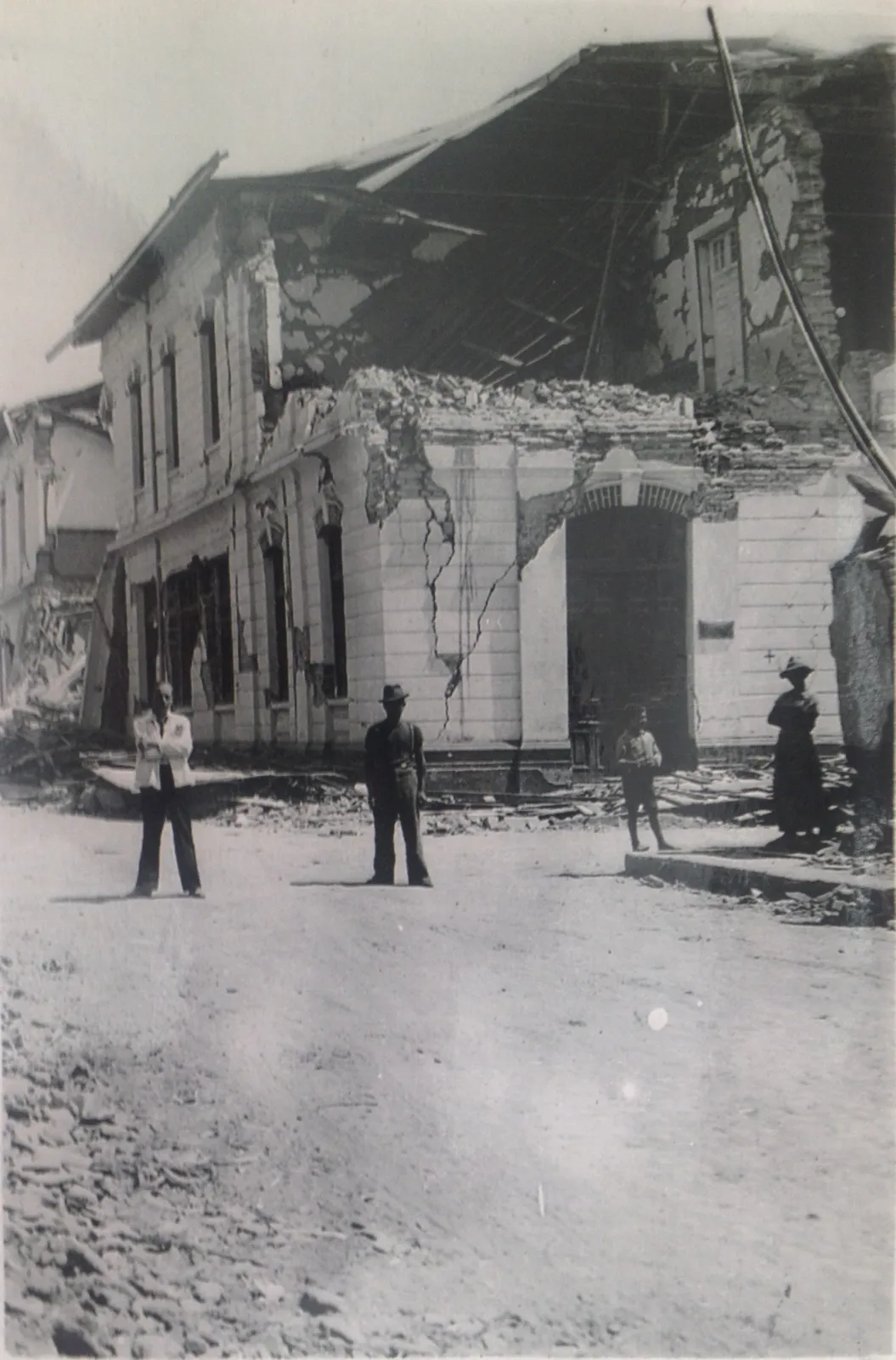 Liceo de hombres de Cauquenes en 1939