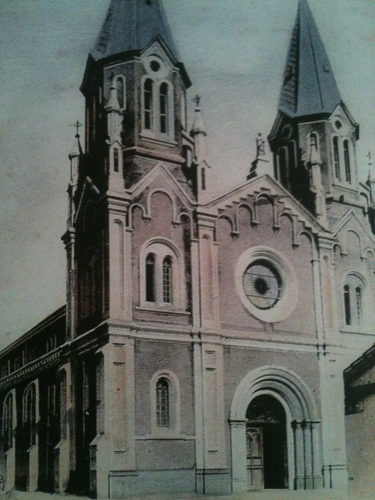 Iglesia de San Alfonso Cauquenes en 1900