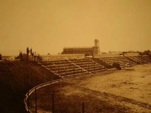Estadio de Cauquenes en 1960