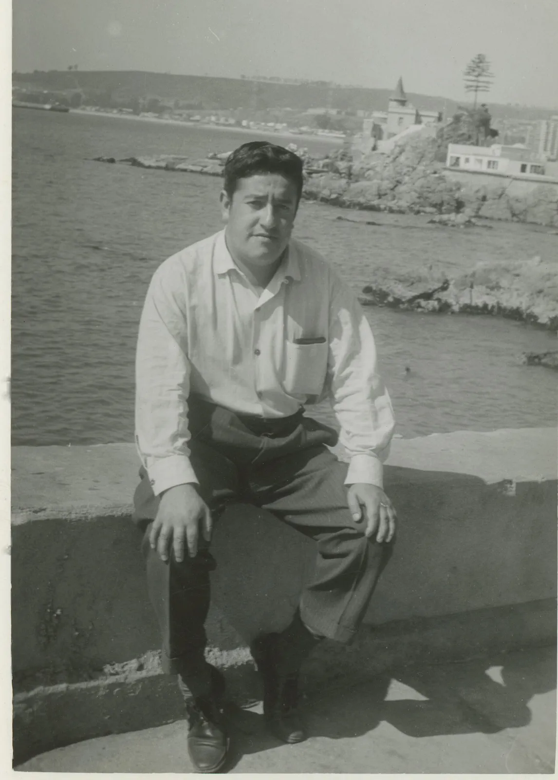 Hombre en Viña del mar en 1969