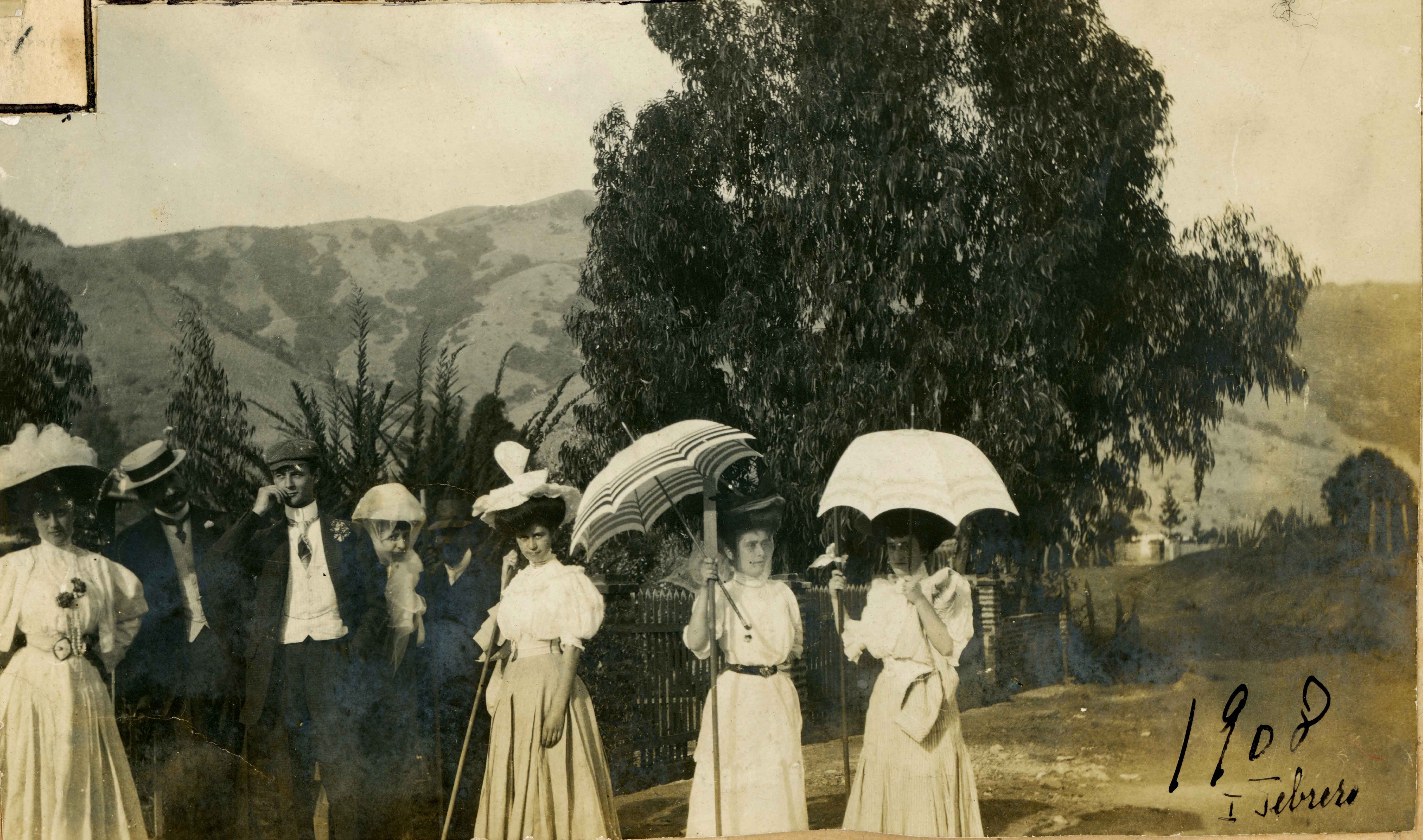 Zapallar en Febrero, 1908
