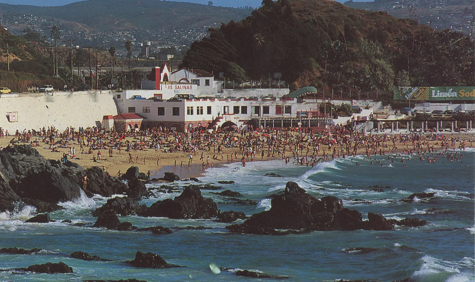 Playa Las Salinas, Viña del Mar en los años 70