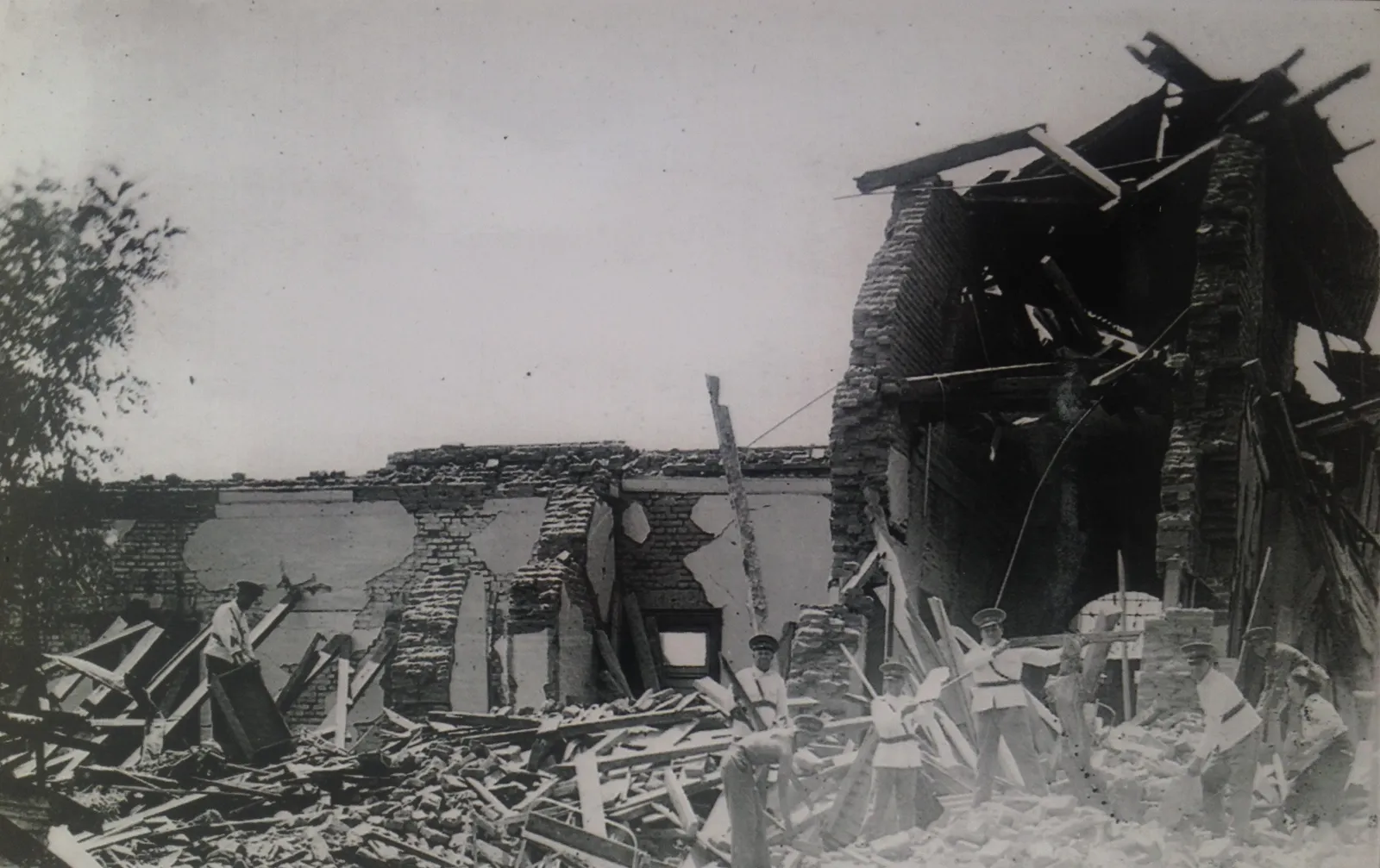 Cárcel de Cauquenes destruida en 1939