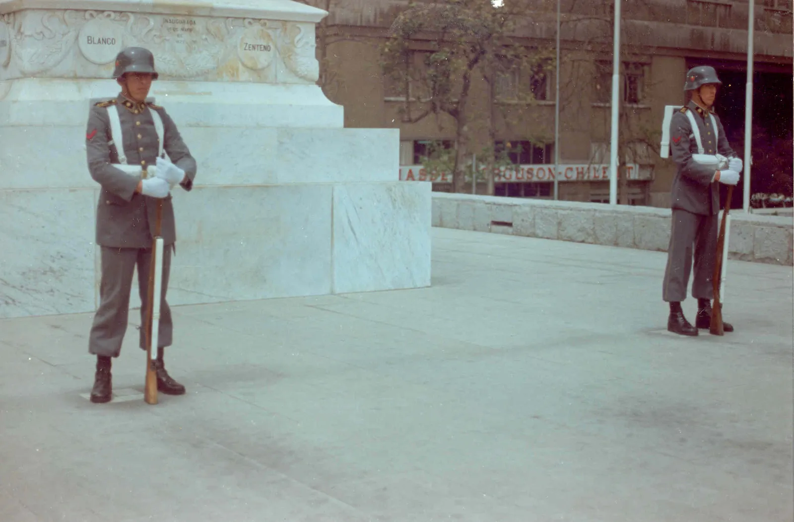 Plaza Bulnes en 1980