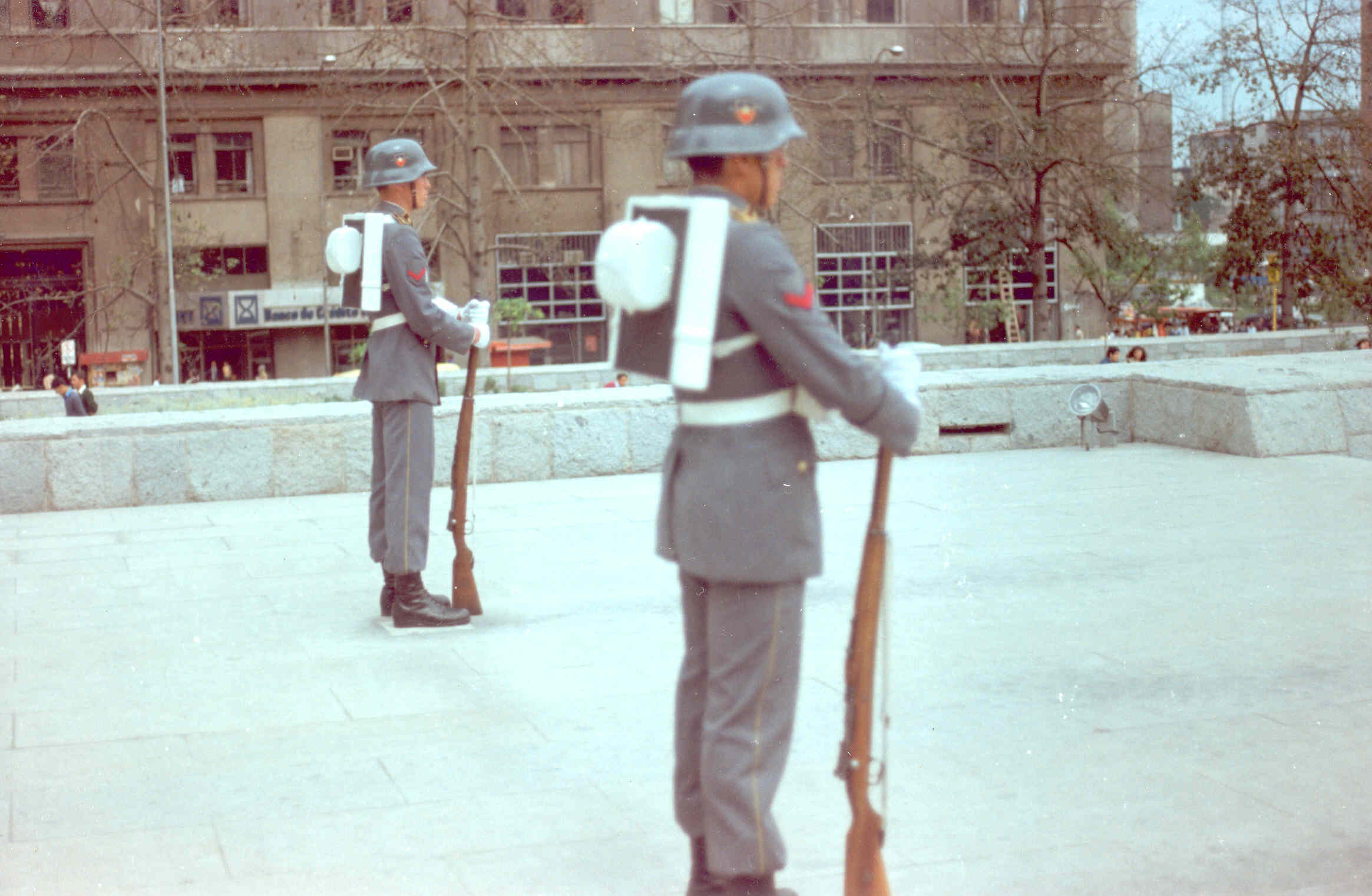 Plaza Bulnes en 1980