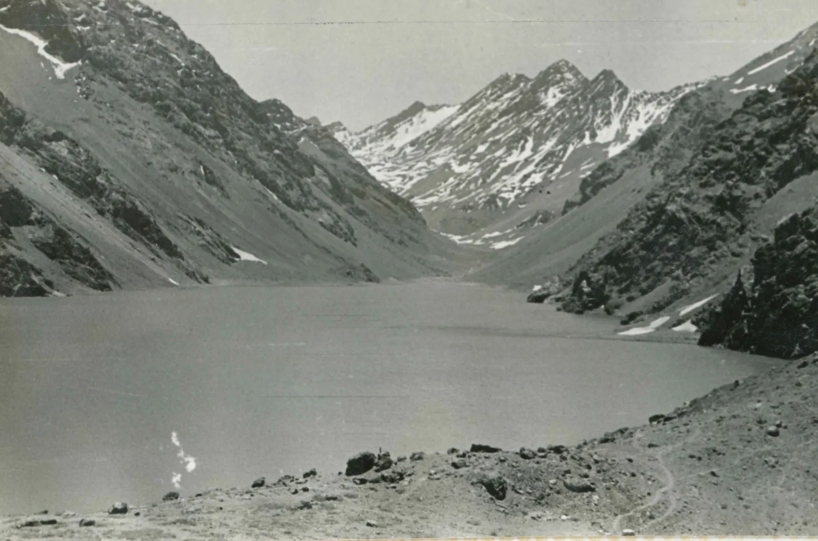 Laguna del Inca en 1945
