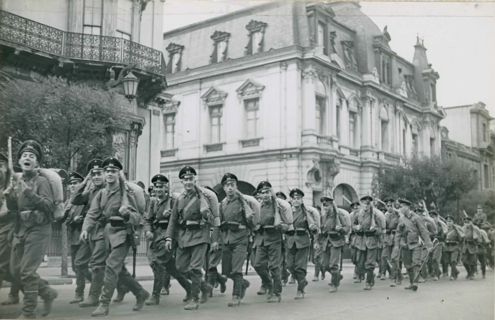 Campaña de cadetes en 1945