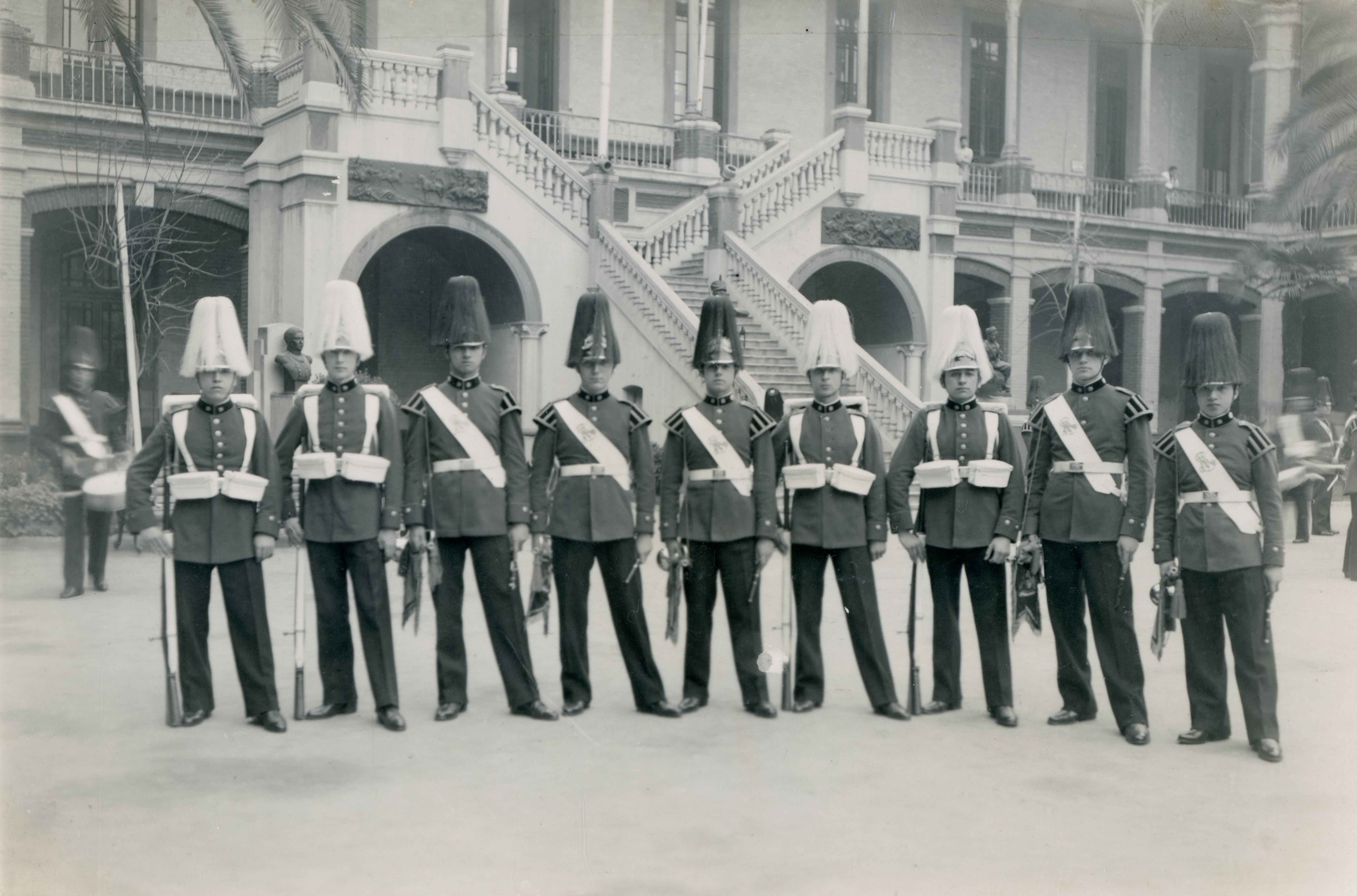 Cadetes en Santiago, 1944