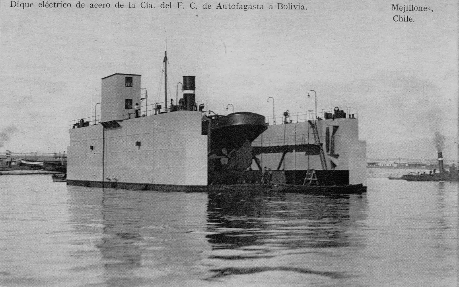 Dique de Antofagasta ca. 1920